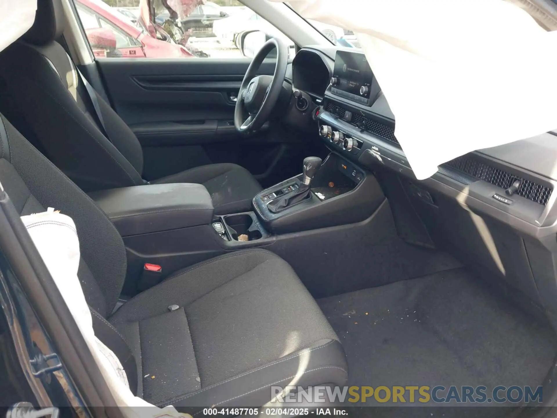 5 fotografías del automóvil dañado 2HKRS4H24SH410952 HONDA CR-V 2025