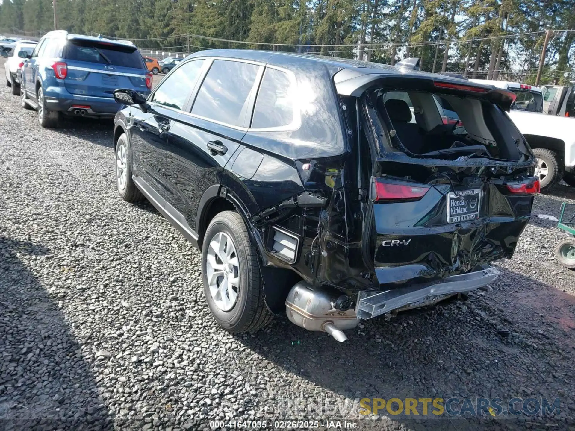 3 fotografías del automóvil dañado 2HKRS4H28SH416091 HONDA CR-V 2025