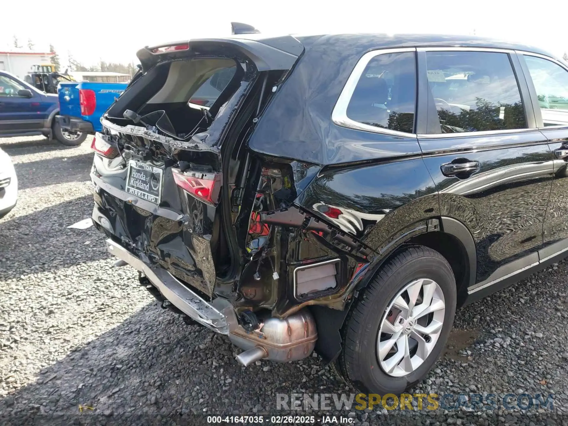 6 fotografías del automóvil dañado 2HKRS4H28SH416091 HONDA CR-V 2025