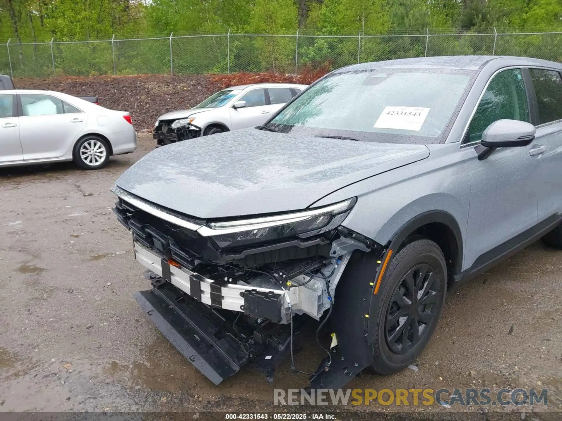 6 fotografías del automóvil dañado 2HKRS4H28SH470345 HONDA CR-V 2025