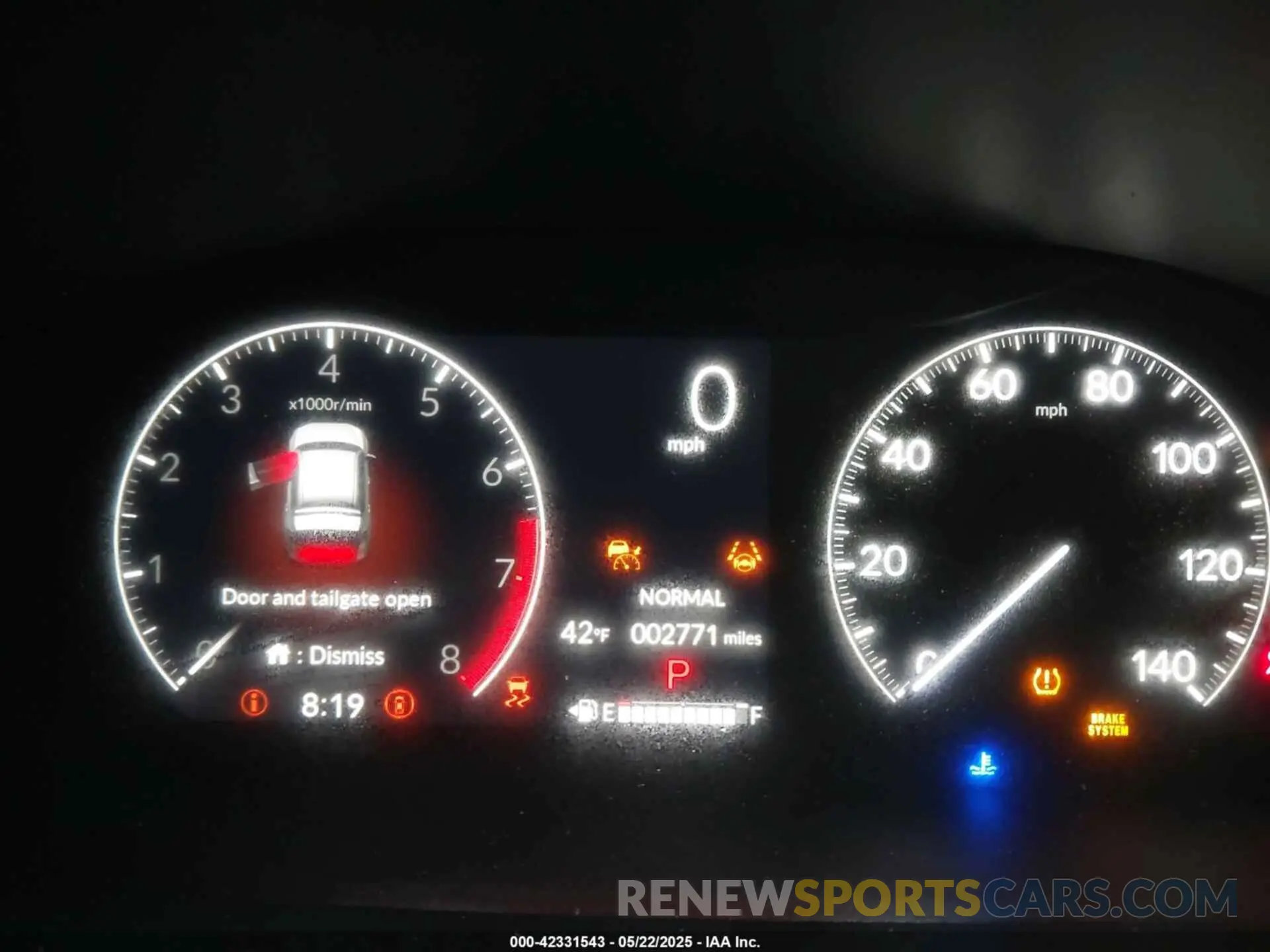 7 fotografías del automóvil dañado 2HKRS4H28SH470345 HONDA CR-V 2025