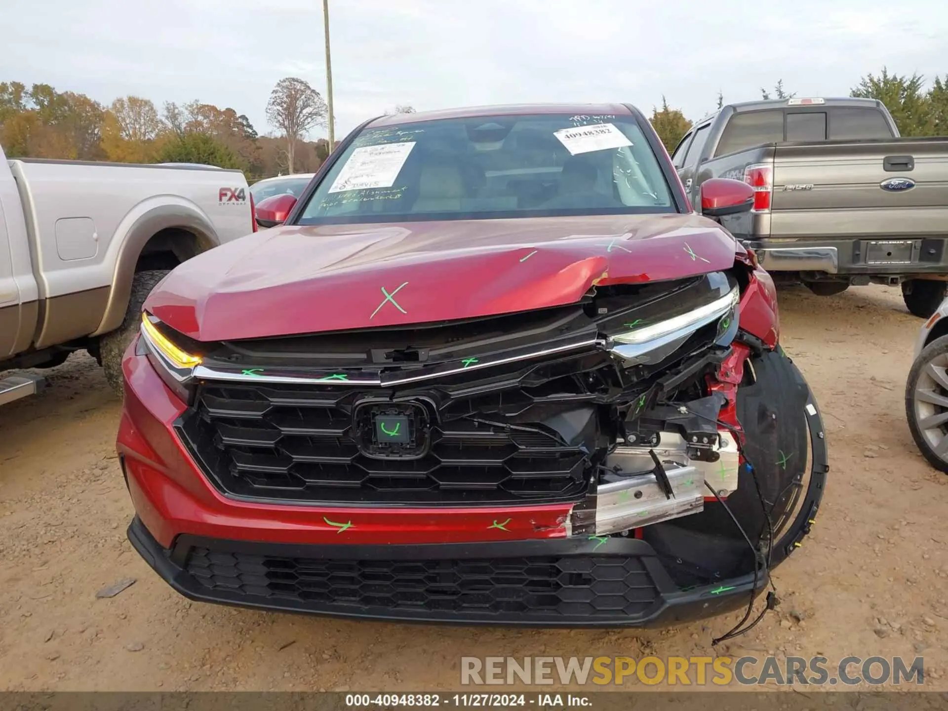 12 fotografías del automóvil dañado 2HKRS4H40SH404535 HONDA CR-V 2025