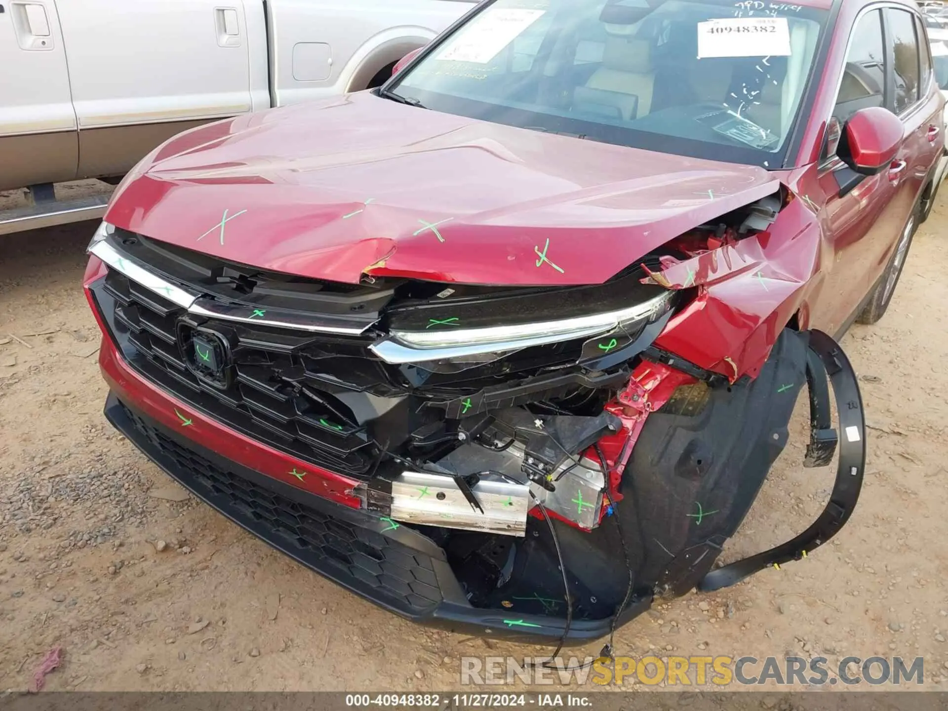 20 fotografías del automóvil dañado 2HKRS4H40SH404535 HONDA CR-V 2025