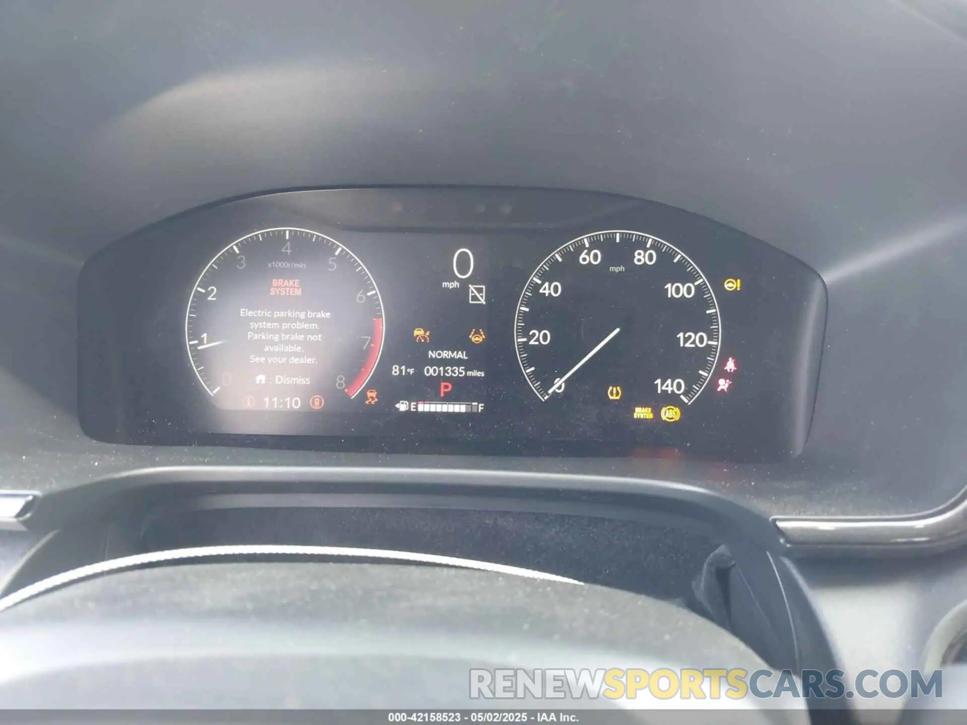 7 fotografías del automóvil dañado 2HKRS4H40SH468140 HONDA CR-V 2025
