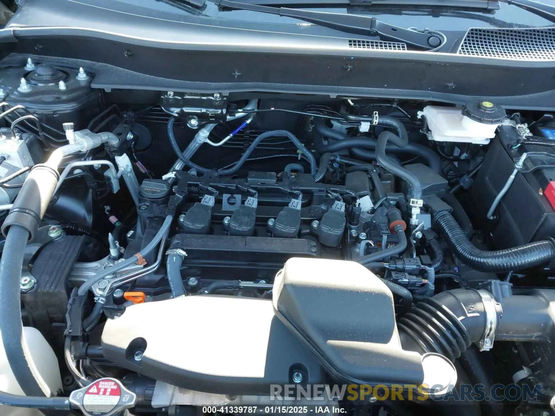 10 fotografías del automóvil dañado 2HKRS4H45SH403011 HONDA CR-V 2025