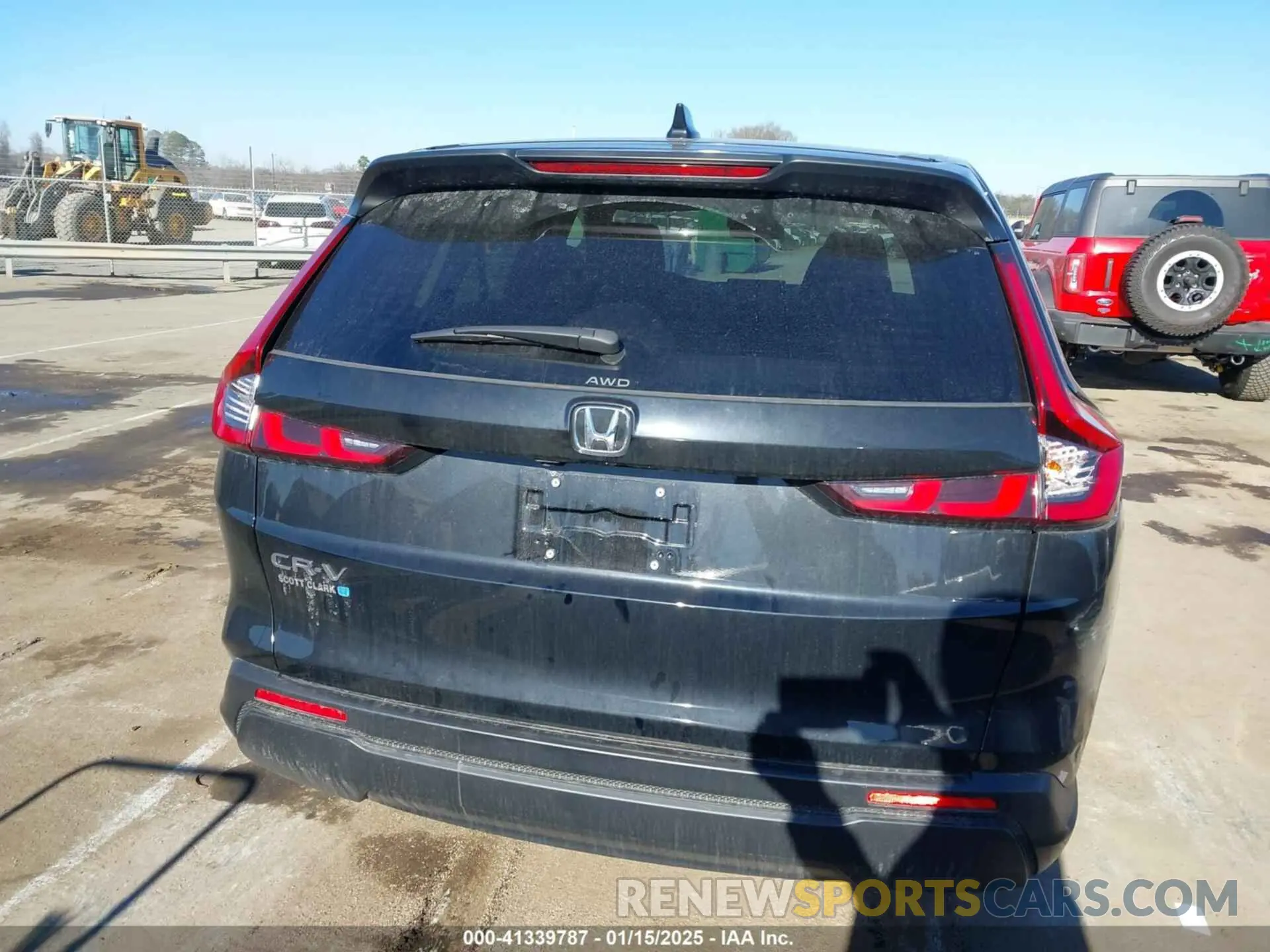 16 fotografías del automóvil dañado 2HKRS4H45SH403011 HONDA CR-V 2025