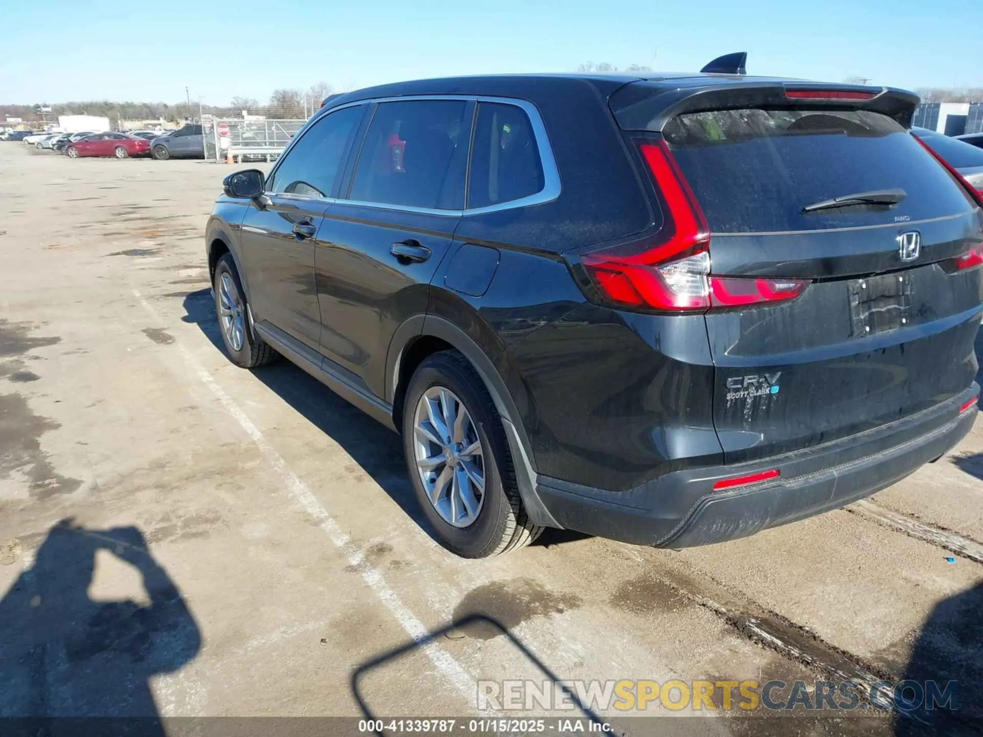 3 fotografías del automóvil dañado 2HKRS4H45SH403011 HONDA CR-V 2025
