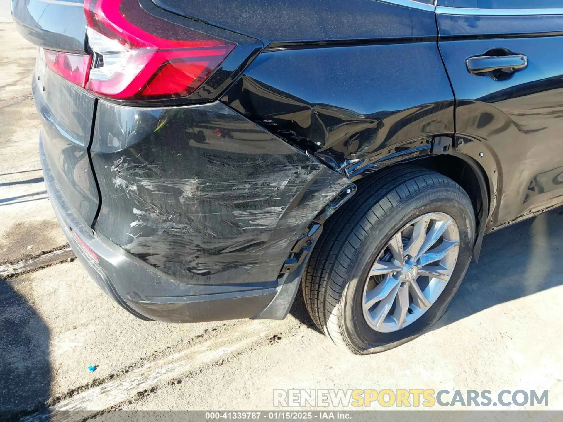6 fotografías del automóvil dañado 2HKRS4H45SH403011 HONDA CR-V 2025