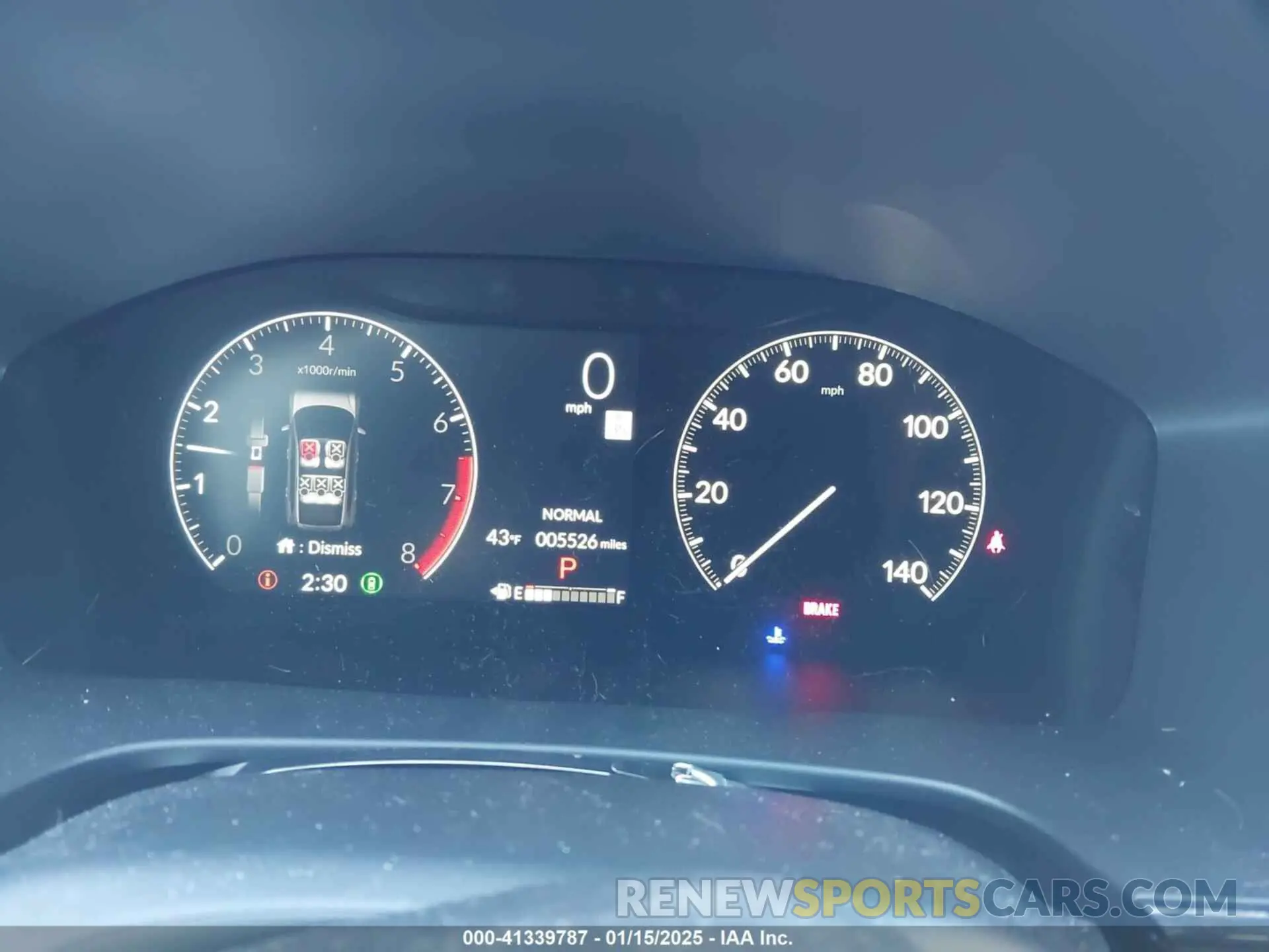7 fotografías del automóvil dañado 2HKRS4H45SH403011 HONDA CR-V 2025