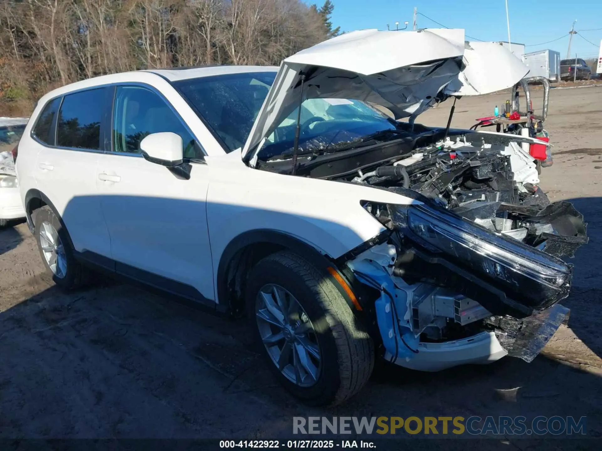1 fotografías del automóvil dañado 2HKRS4H47SH433465 HONDA CR-V 2025