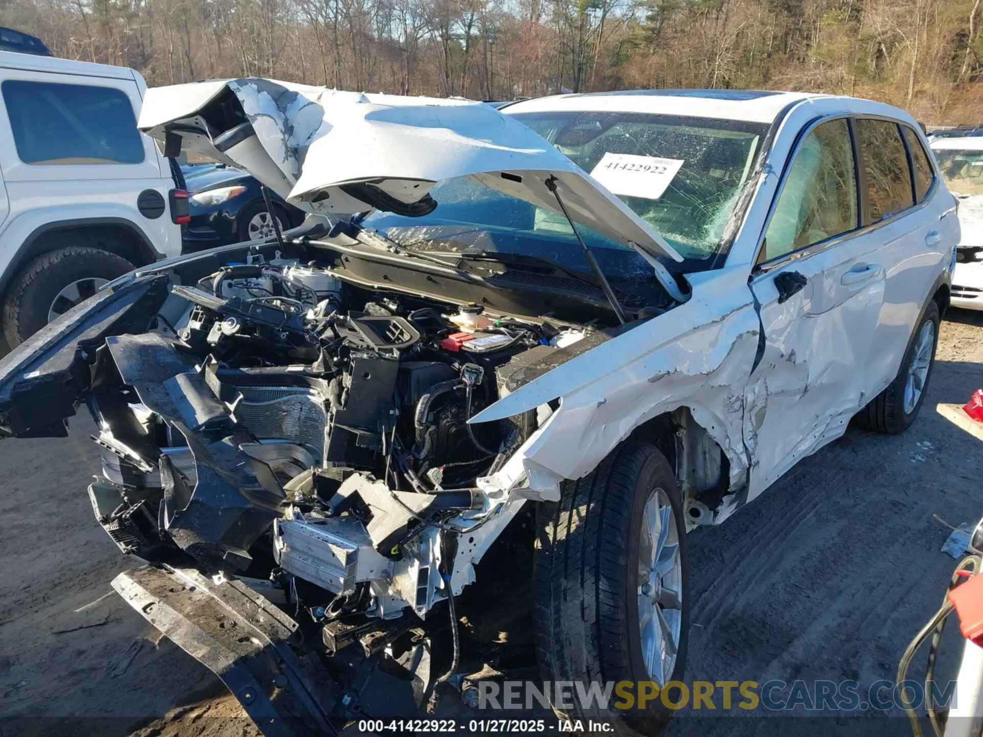 2 fotografías del automóvil dañado 2HKRS4H47SH433465 HONDA CR-V 2025
