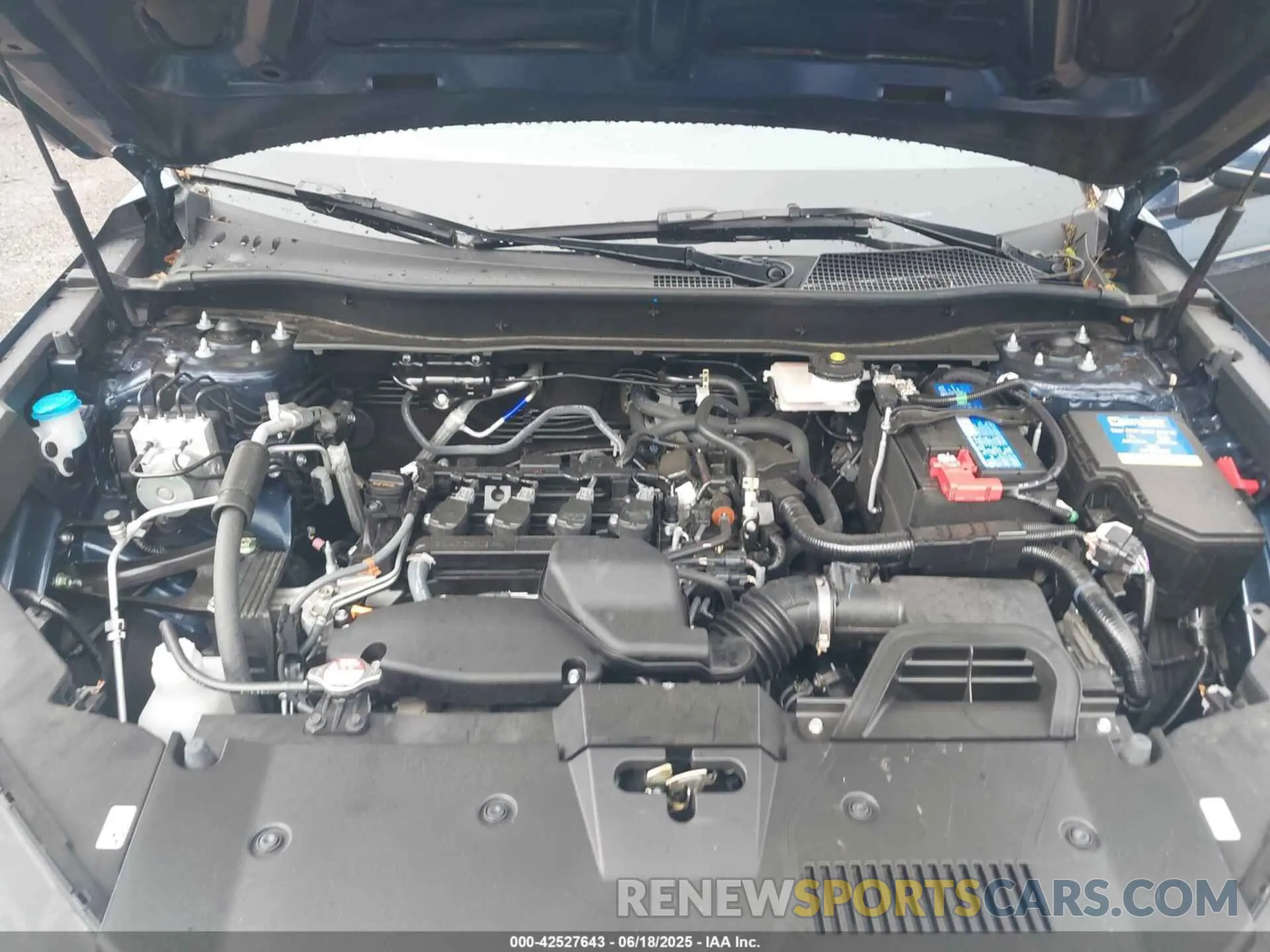 10 fotografías del automóvil dañado 2HKRS4H47SH435345 HONDA CR-V 2025