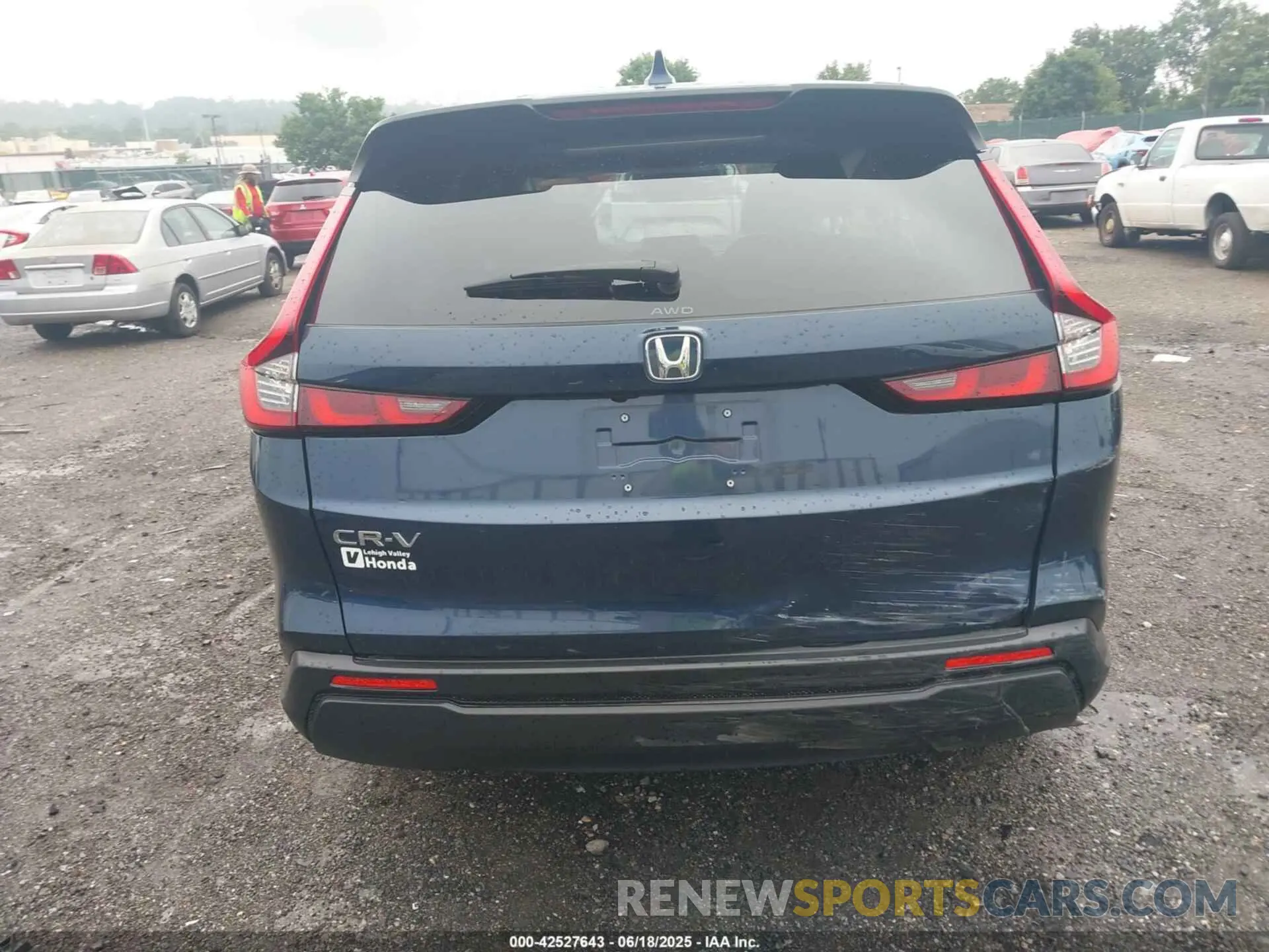 16 fotografías del automóvil dañado 2HKRS4H47SH435345 HONDA CR-V 2025