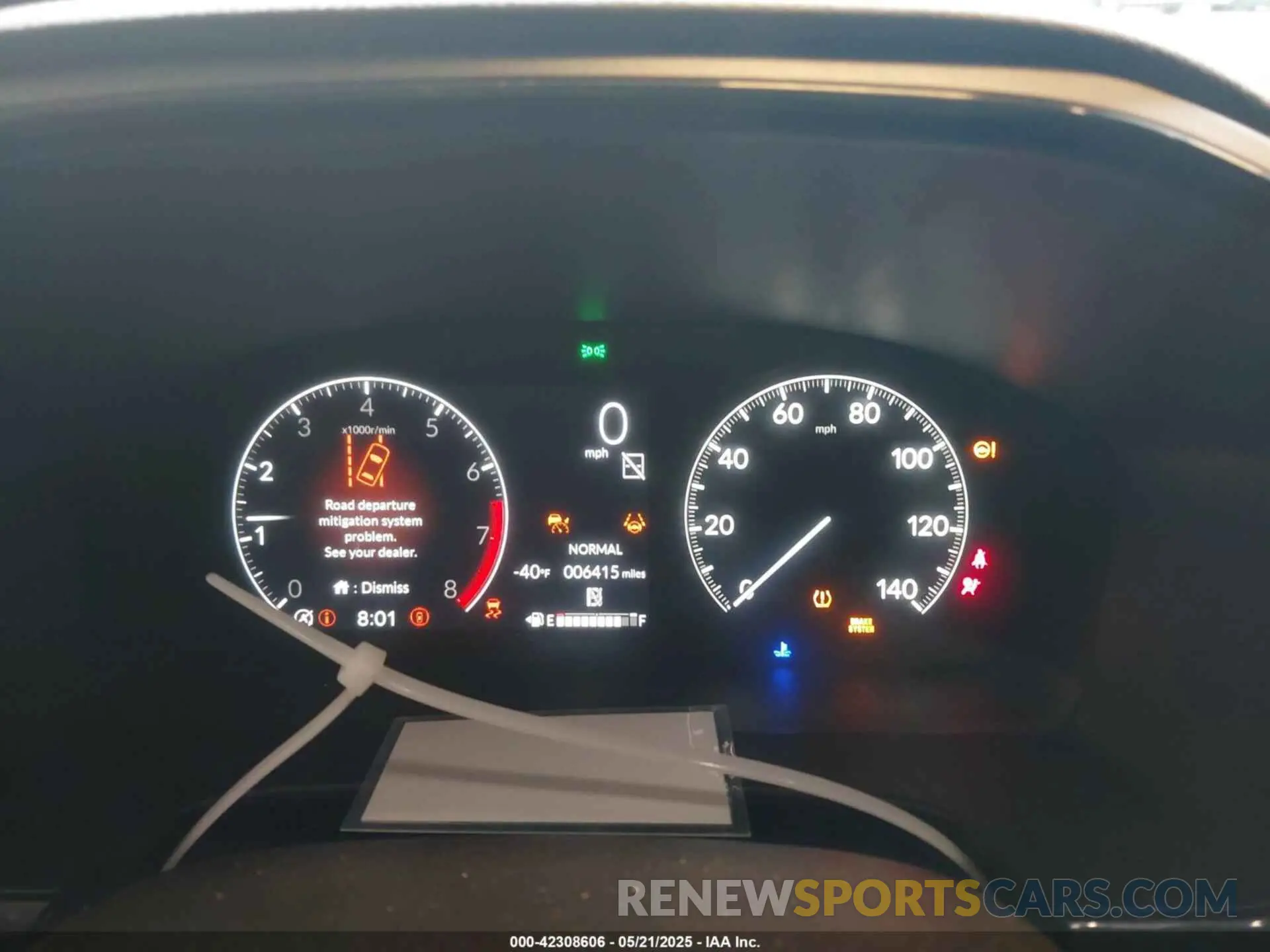 7 fotografías del automóvil dañado 2HKRS4H48SH444653 HONDA CR-V 2025