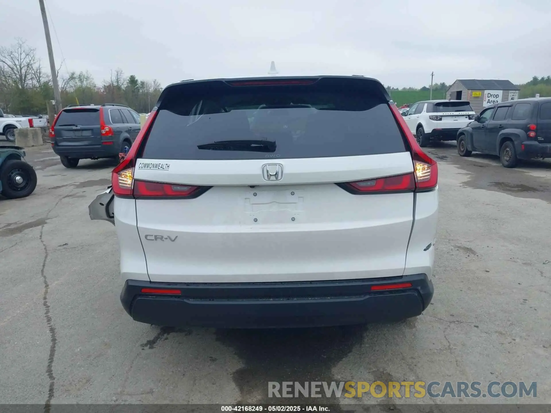 16 fotografías del automóvil dañado 2HKRS4H48SH461453 HONDA CR-V 2025