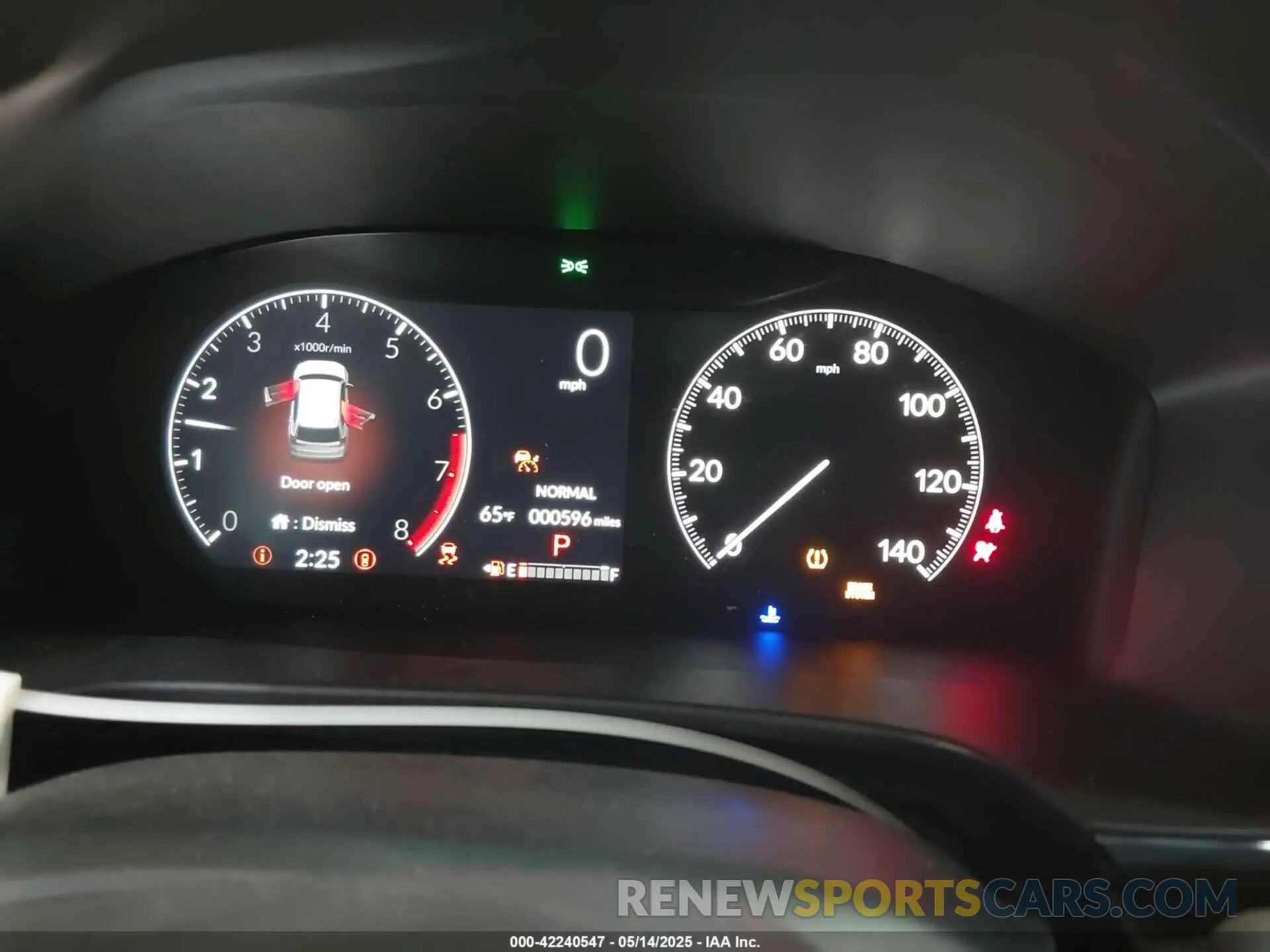 7 fotografías del automóvil dañado 2HKRS4H49SH477886 HONDA CR-V 2025