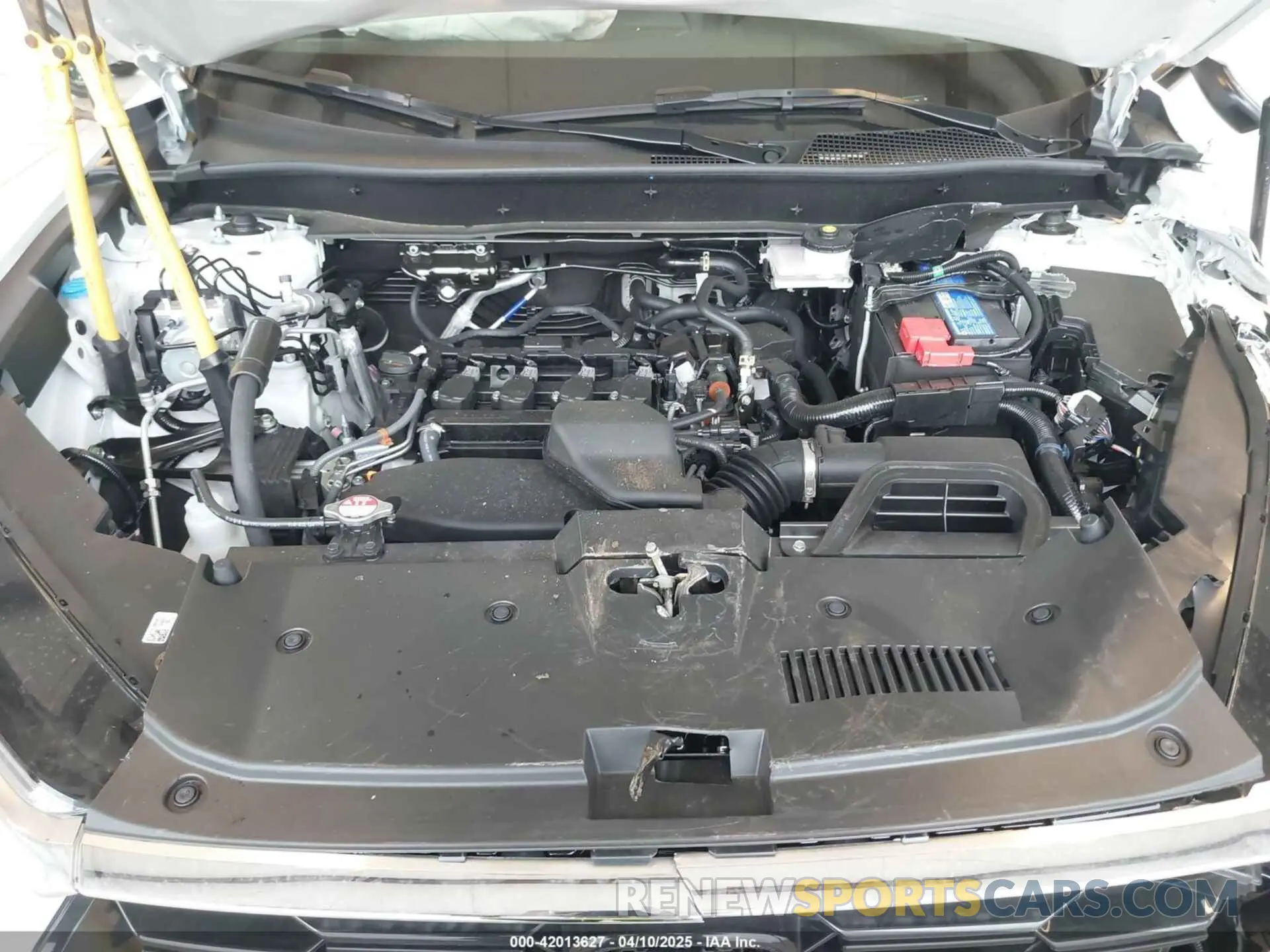10 fotografías del automóvil dañado 2HKRS4H72SH440284 HONDA CR-V 2025