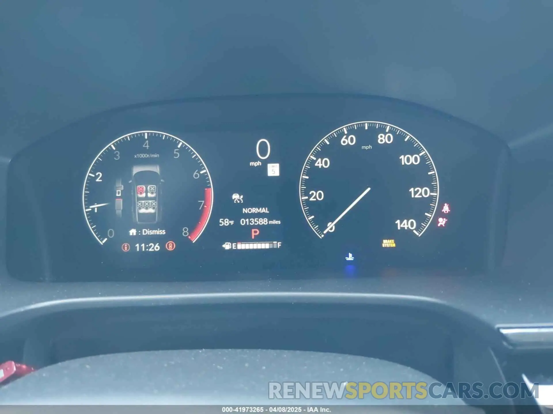 7 fotografías del automóvil dañado 2HKRS4H73SH401803 HONDA CR-V 2025