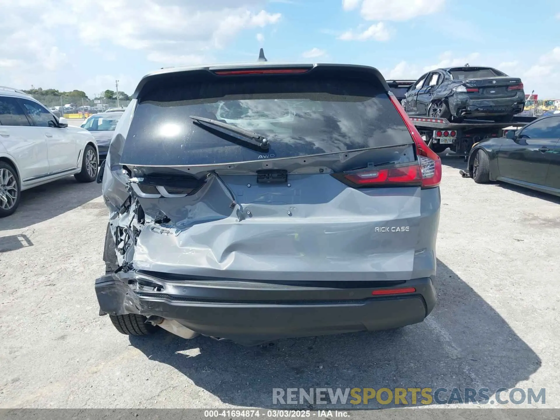16 fotografías del automóvil dañado 2HKRS4H73SH438690 HONDA CR-V 2025