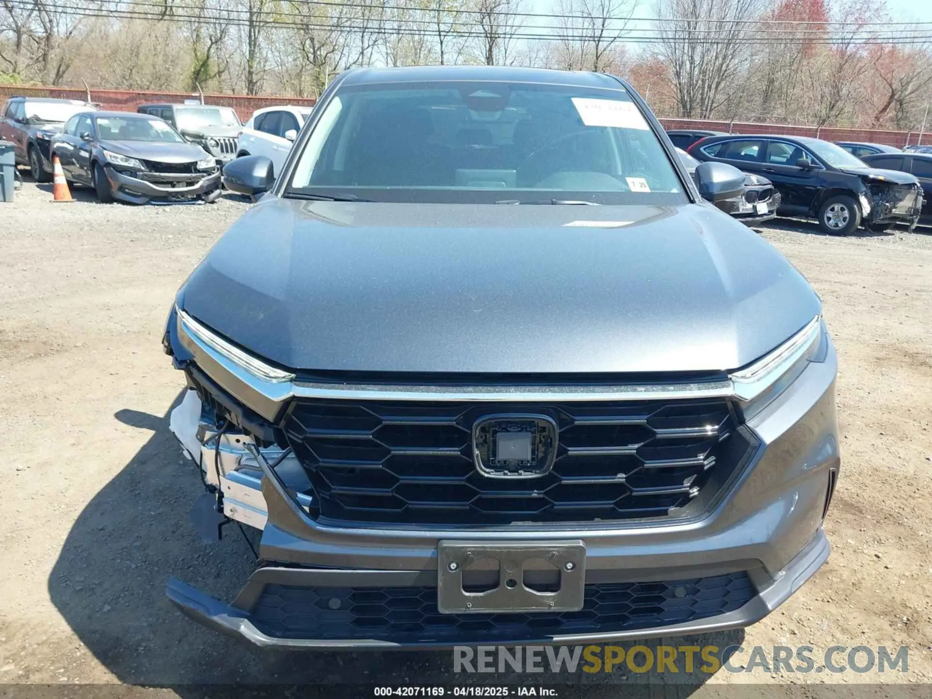 12 fotografías del automóvil dañado 2HKRS4H77SH413517 HONDA CR-V 2025