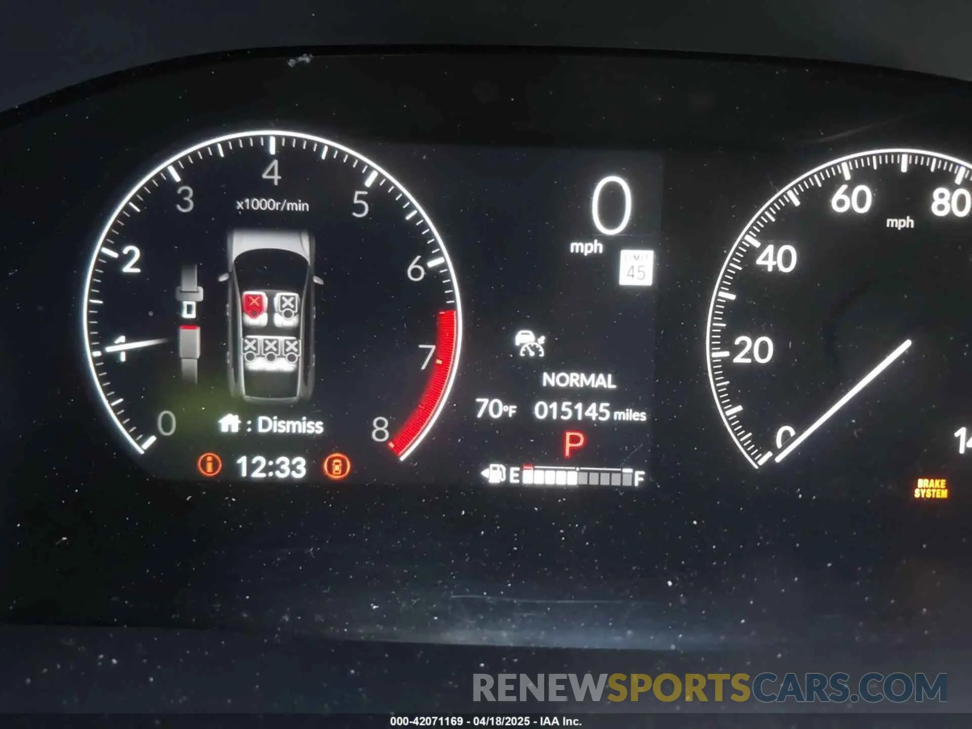 15 fotografías del automóvil dañado 2HKRS4H77SH413517 HONDA CR-V 2025