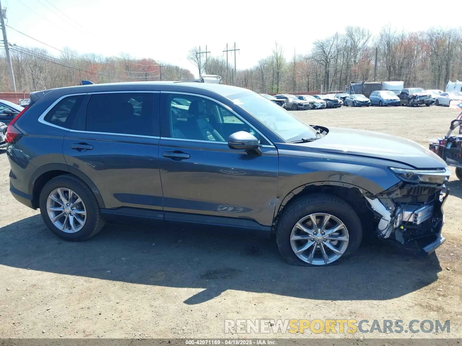 18 fotografías del automóvil dañado 2HKRS4H77SH413517 HONDA CR-V 2025