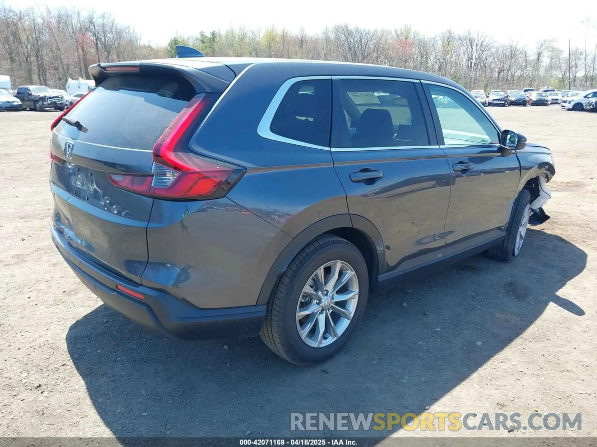 4 fotografías del automóvil dañado 2HKRS4H77SH413517 HONDA CR-V 2025