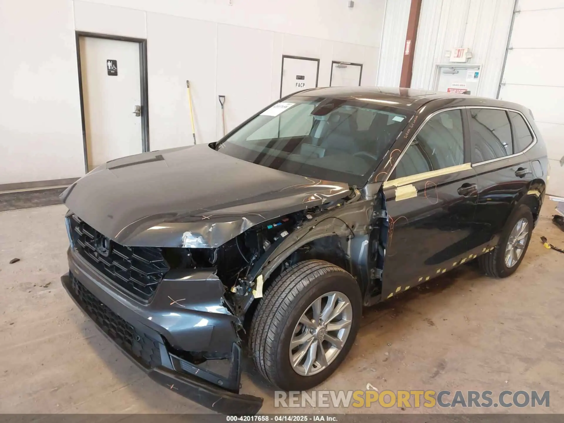 6 fotografías del automóvil dañado 2HKRS4H77SH439938 HONDA CR-V 2025