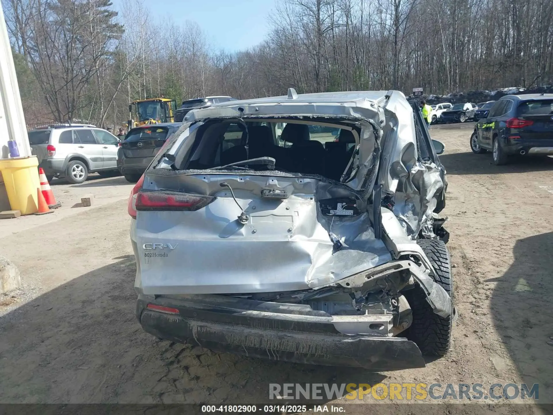 16 fotografías del automóvil dañado 2HKRS4H78SH403496 HONDA CR-V 2025