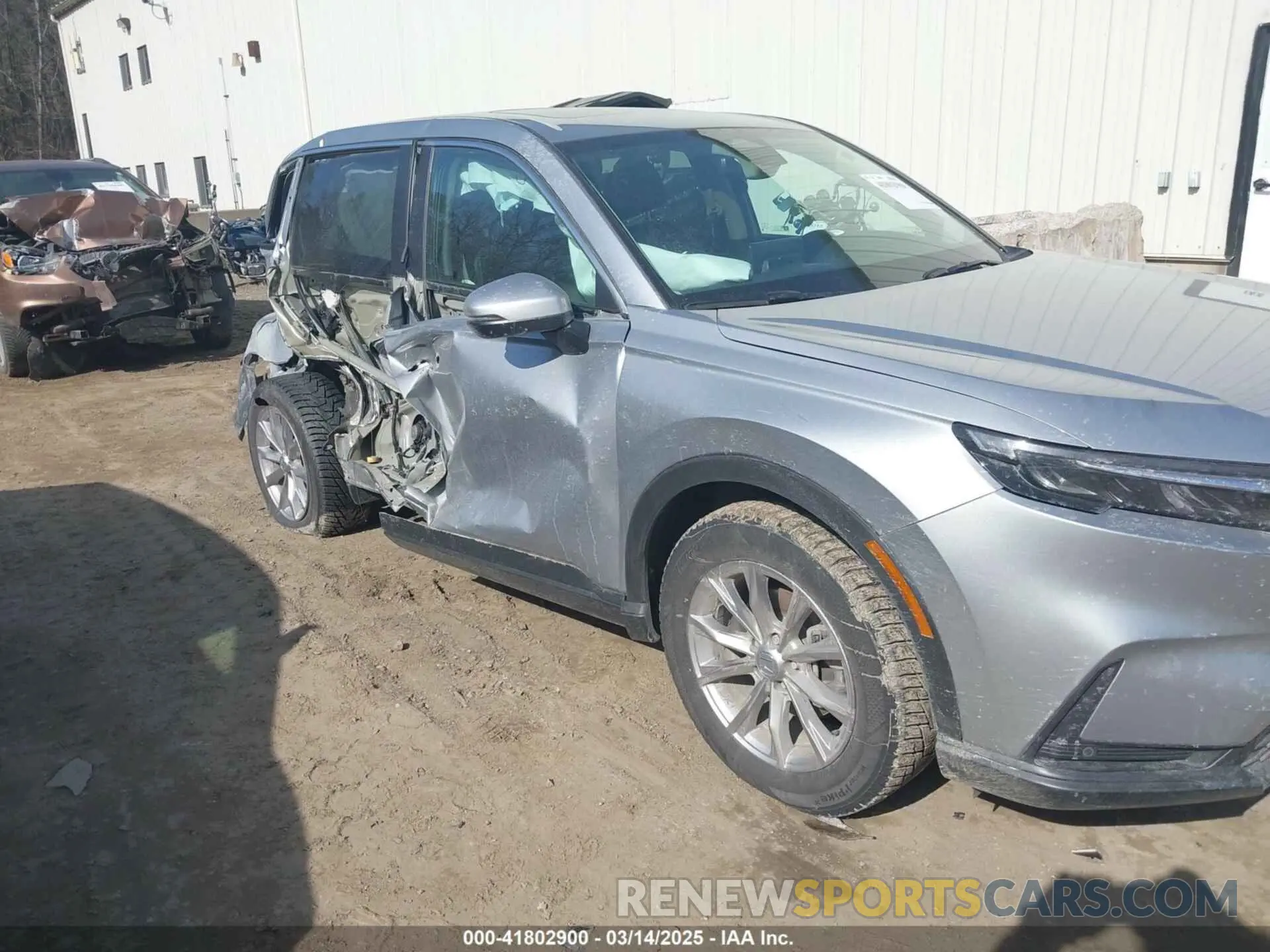 6 fotografías del automóvil dañado 2HKRS4H78SH403496 HONDA CR-V 2025