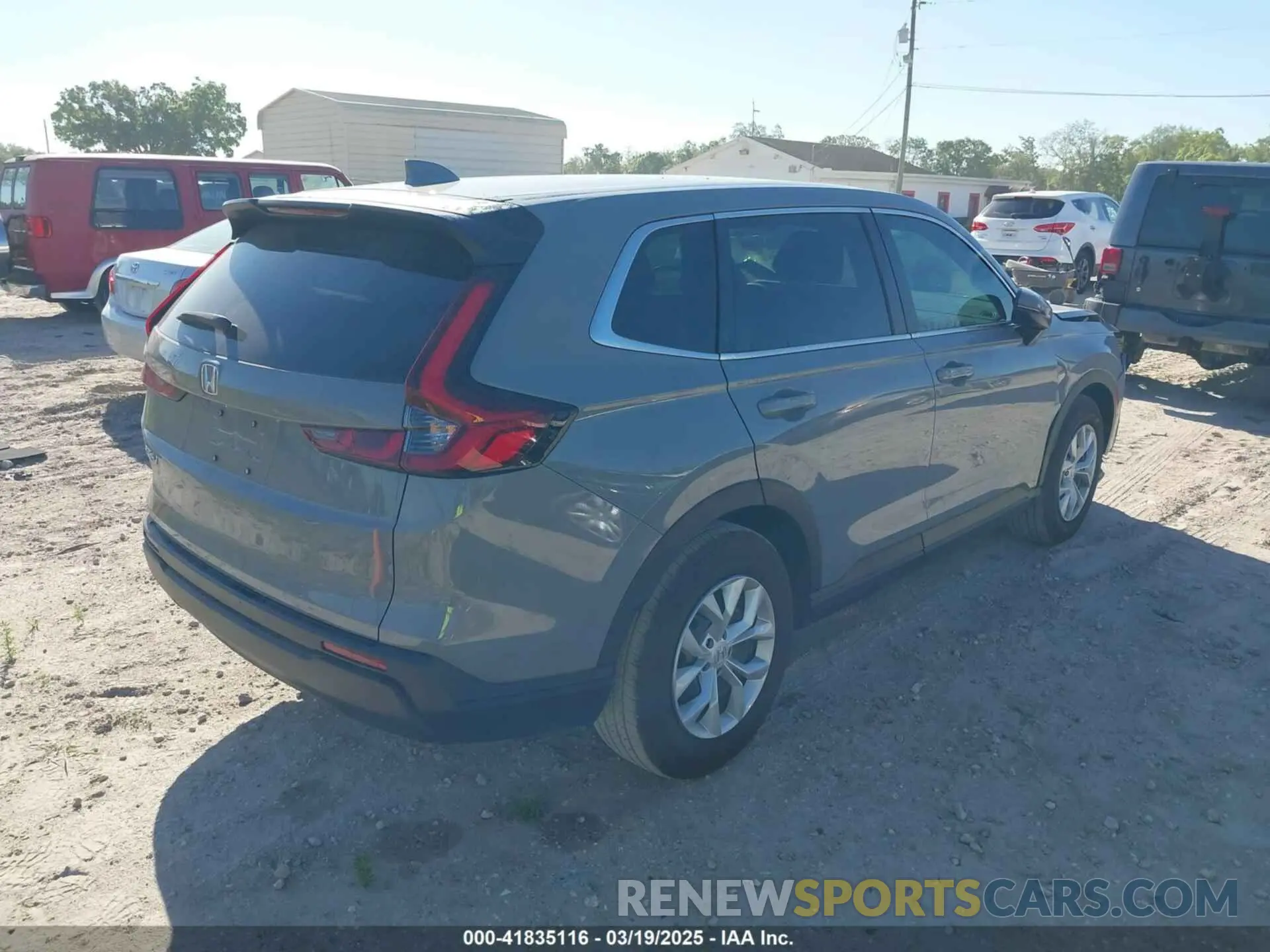 4 fotografías del automóvil dañado 5J6RS3H2XSL006506 HONDA CR-V 2025