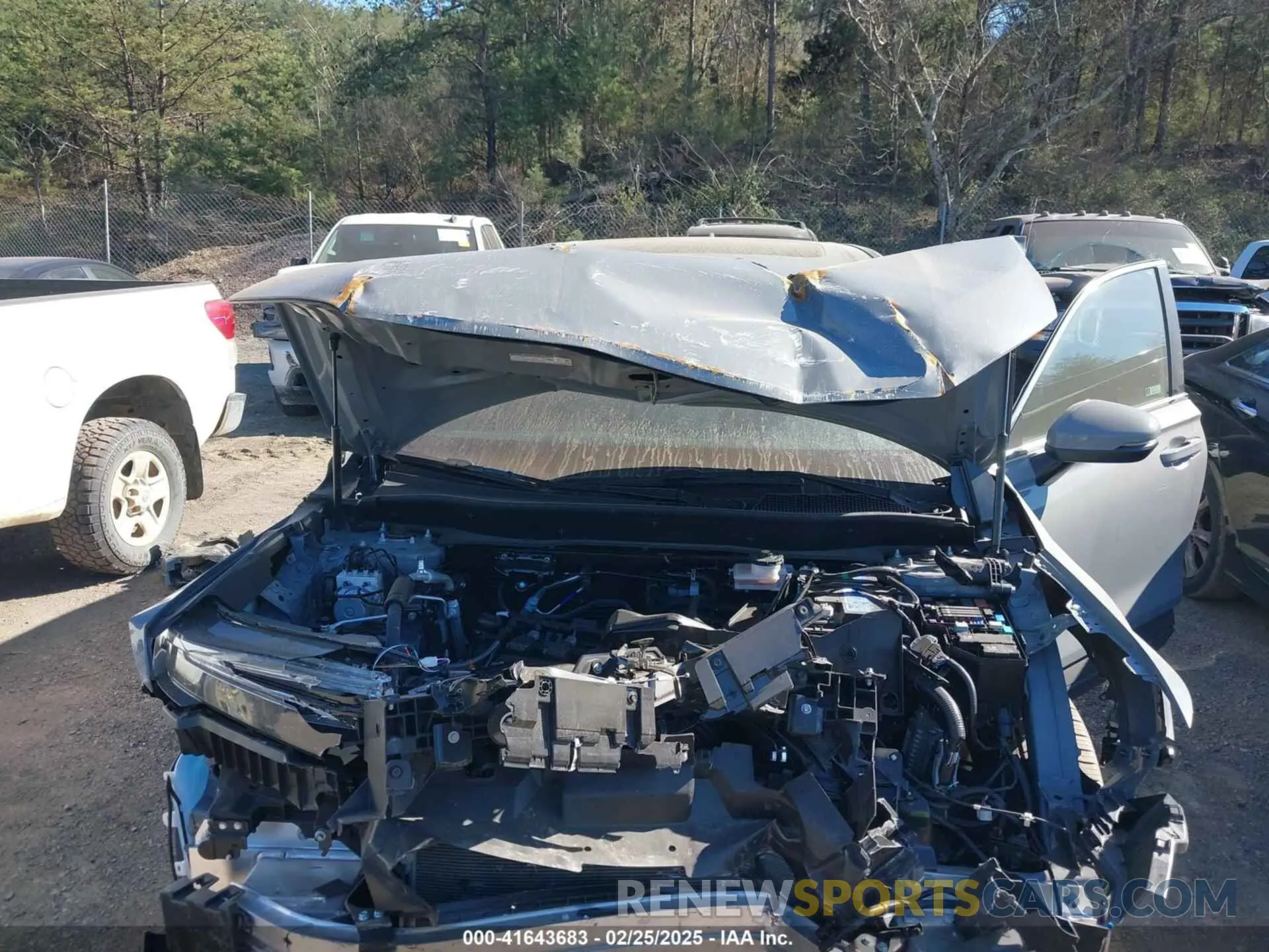 10 fotografías del automóvil dañado 5J6RS3H77SL001050 HONDA CR-V 2025