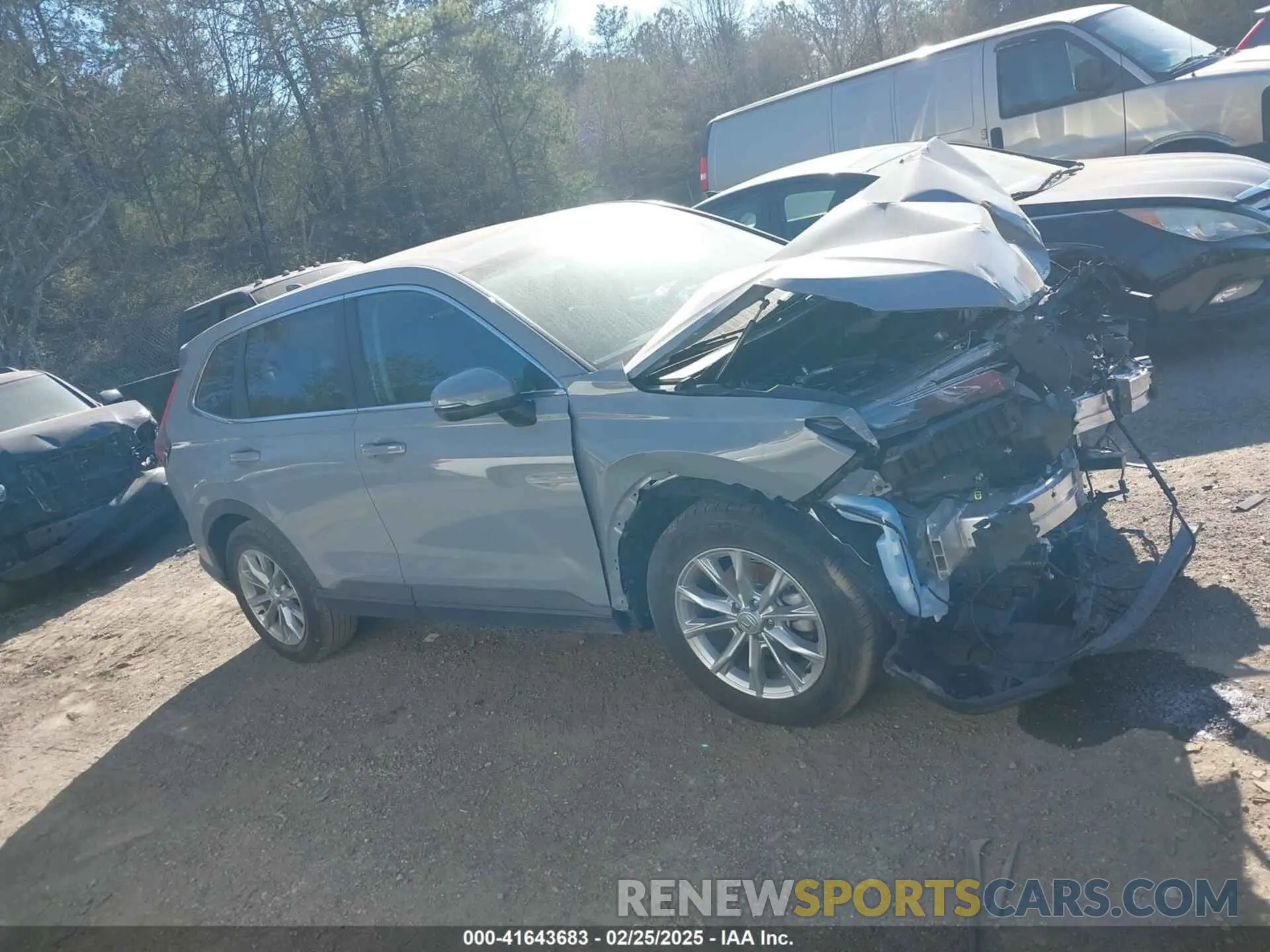 13 fotografías del automóvil dañado 5J6RS3H77SL001050 HONDA CR-V 2025