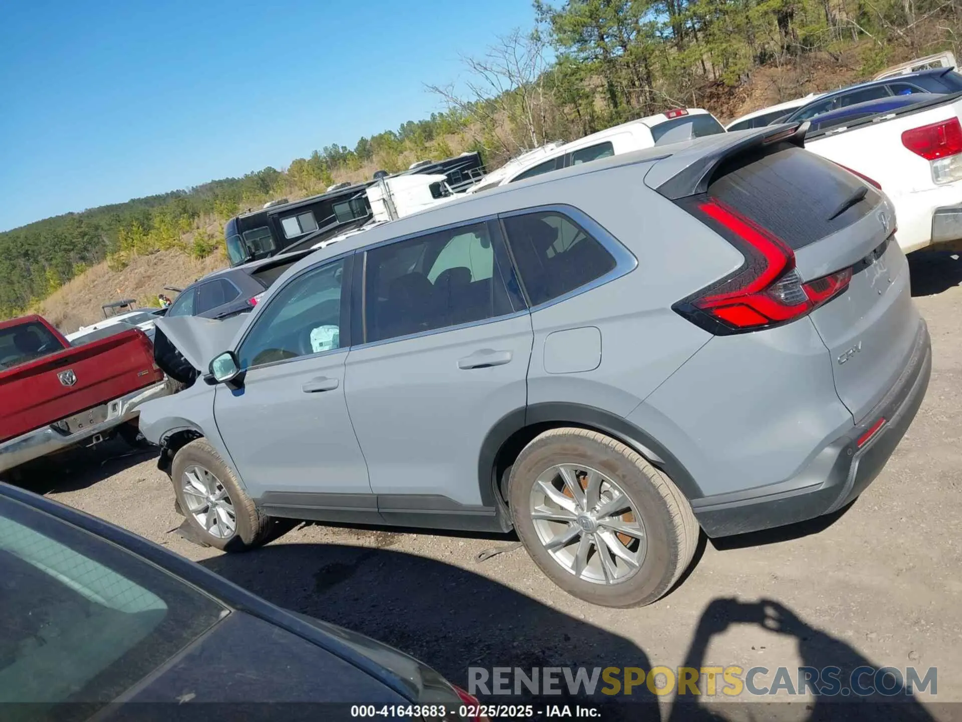 14 fotografías del automóvil dañado 5J6RS3H77SL001050 HONDA CR-V 2025