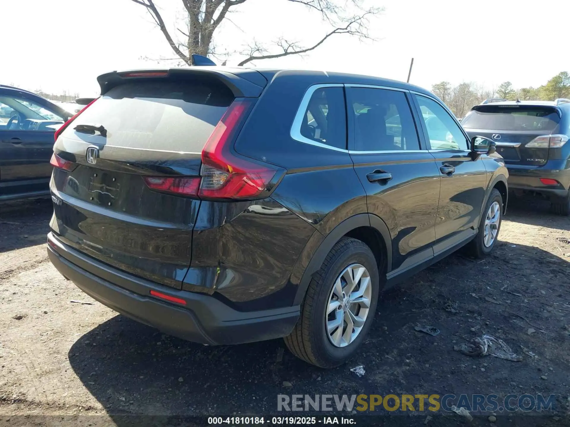 4 fotografías del automóvil dañado 5J6RS4H28SL014450 HONDA CR-V 2025