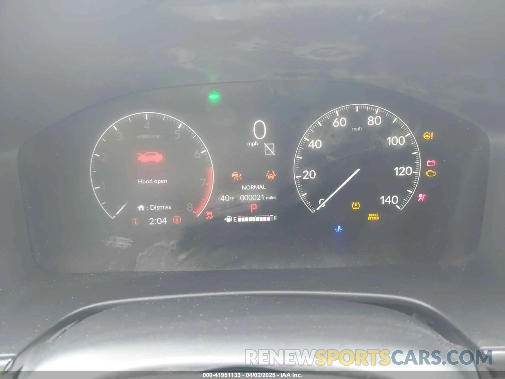 7 fotografías del automóvil dañado 5J6RS4H49SL018895 HONDA CR-V 2025