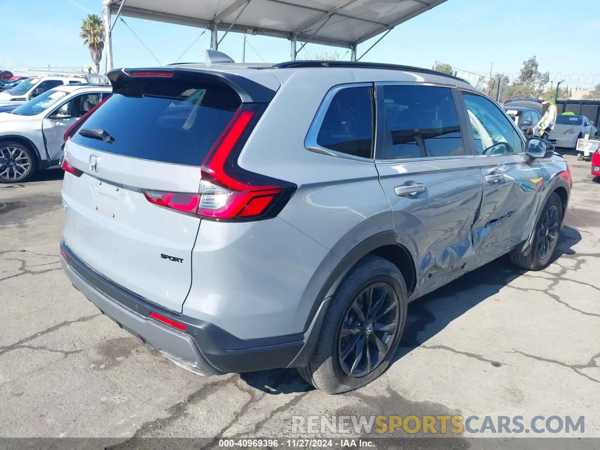 4 fotografías del automóvil dañado 5J6RS5H89SL000860 HONDA CR-V 2025
