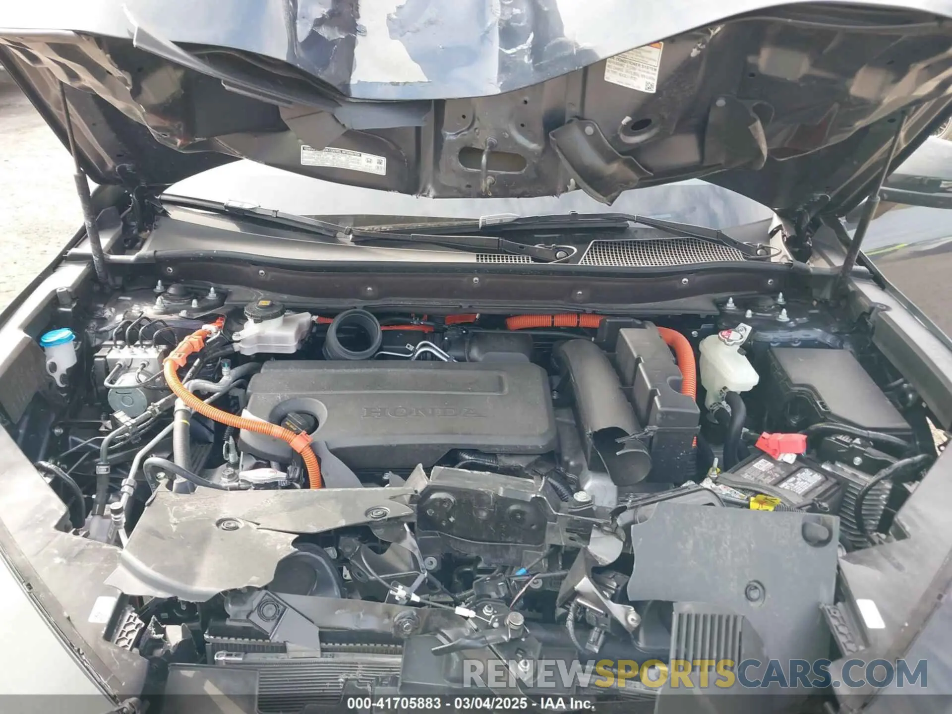 10 fotografías del automóvil dañado 5J6RS6H92SL004294 HONDA CR-V 2025