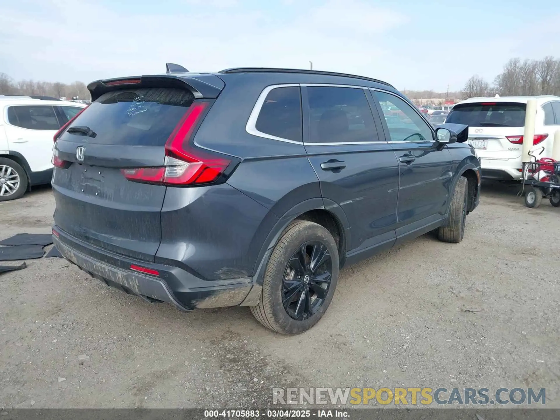 4 fotografías del automóvil dañado 5J6RS6H92SL004294 HONDA CR-V 2025