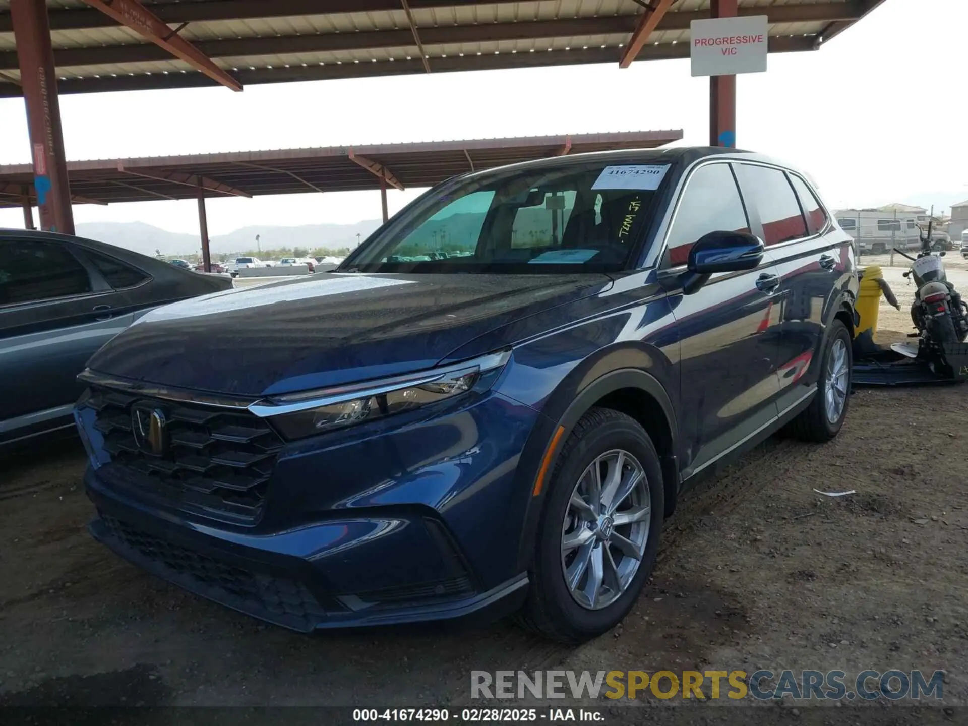 2 fotografías del automóvil dañado 7FARS4H71SE007851 HONDA CR-V 2025
