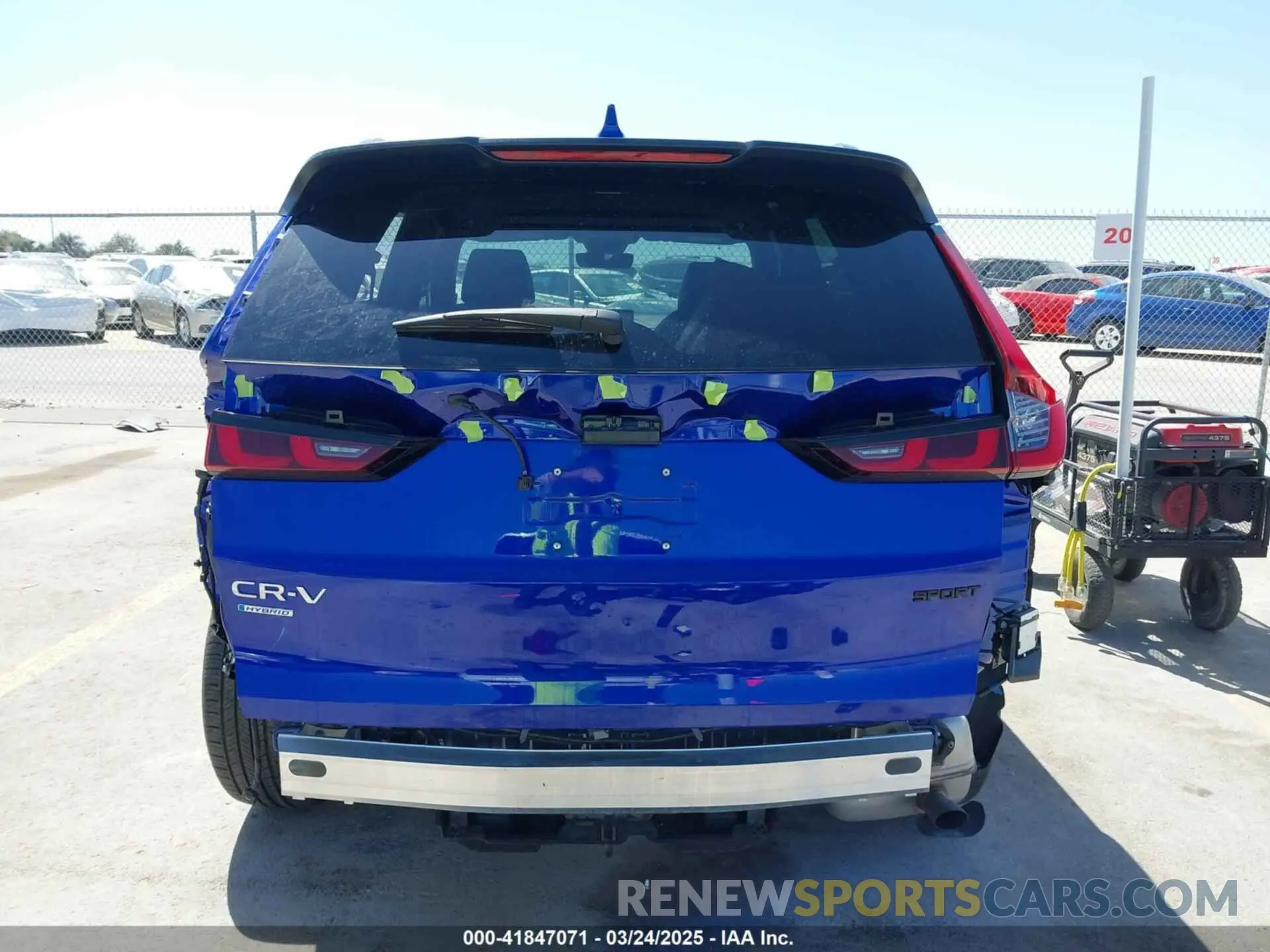 17 fotografías del automóvil dañado 7FARS5H82SE001975 HONDA CR-V 2025