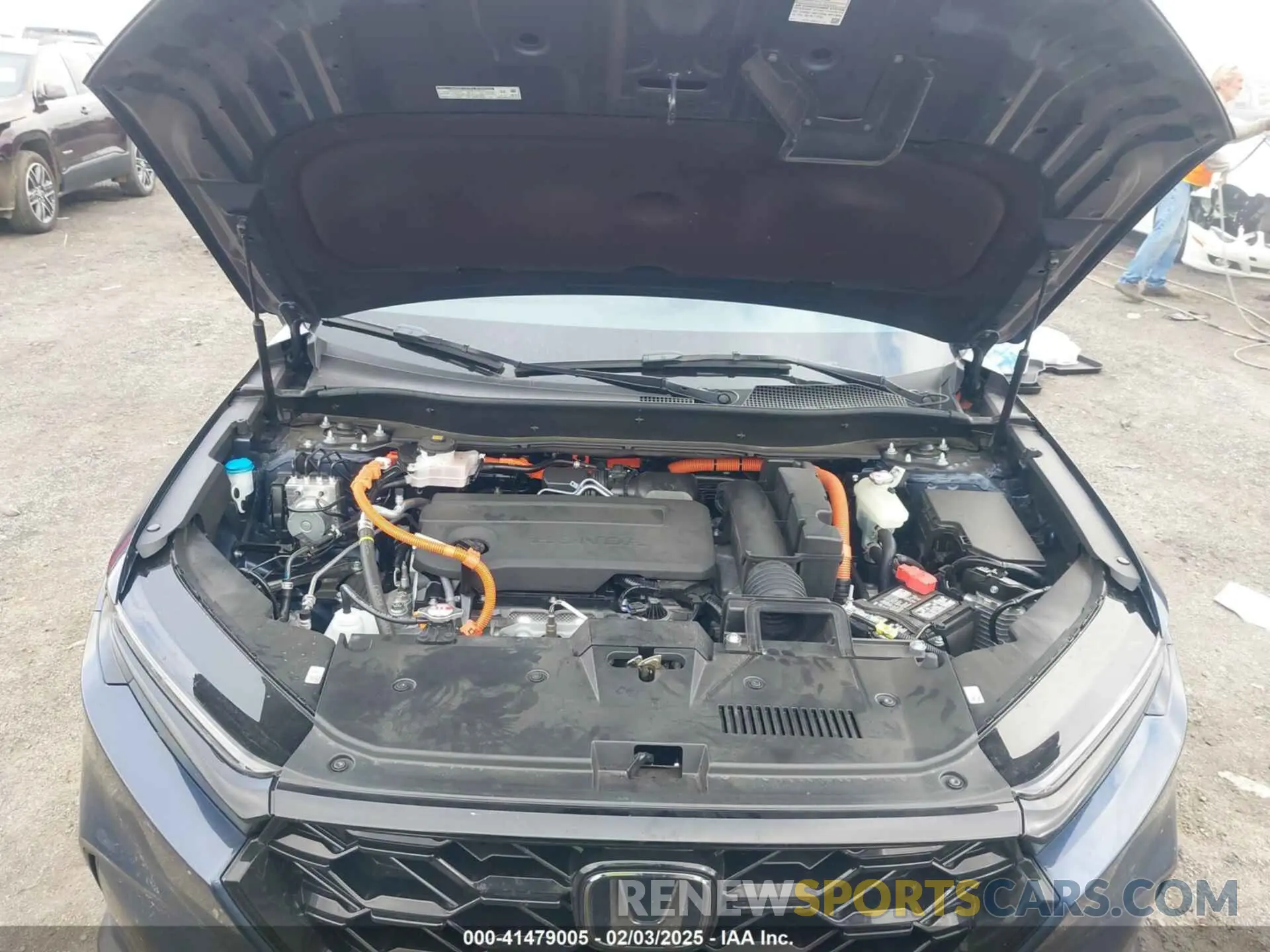 10 fotografías del automóvil dañado 7FARS5H82SE006335 HONDA CR-V 2025