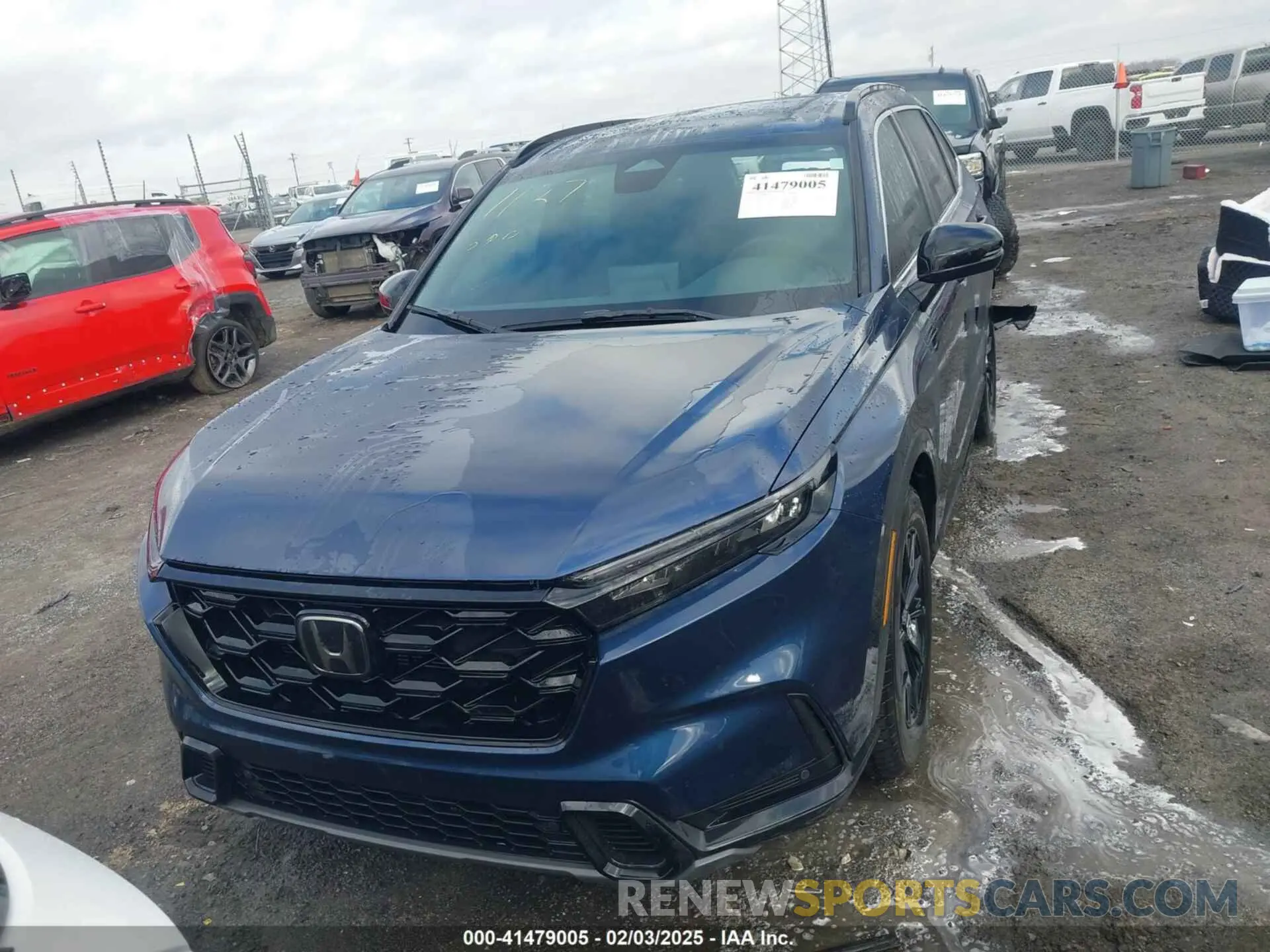 12 fotografías del automóvil dañado 7FARS5H82SE006335 HONDA CR-V 2025