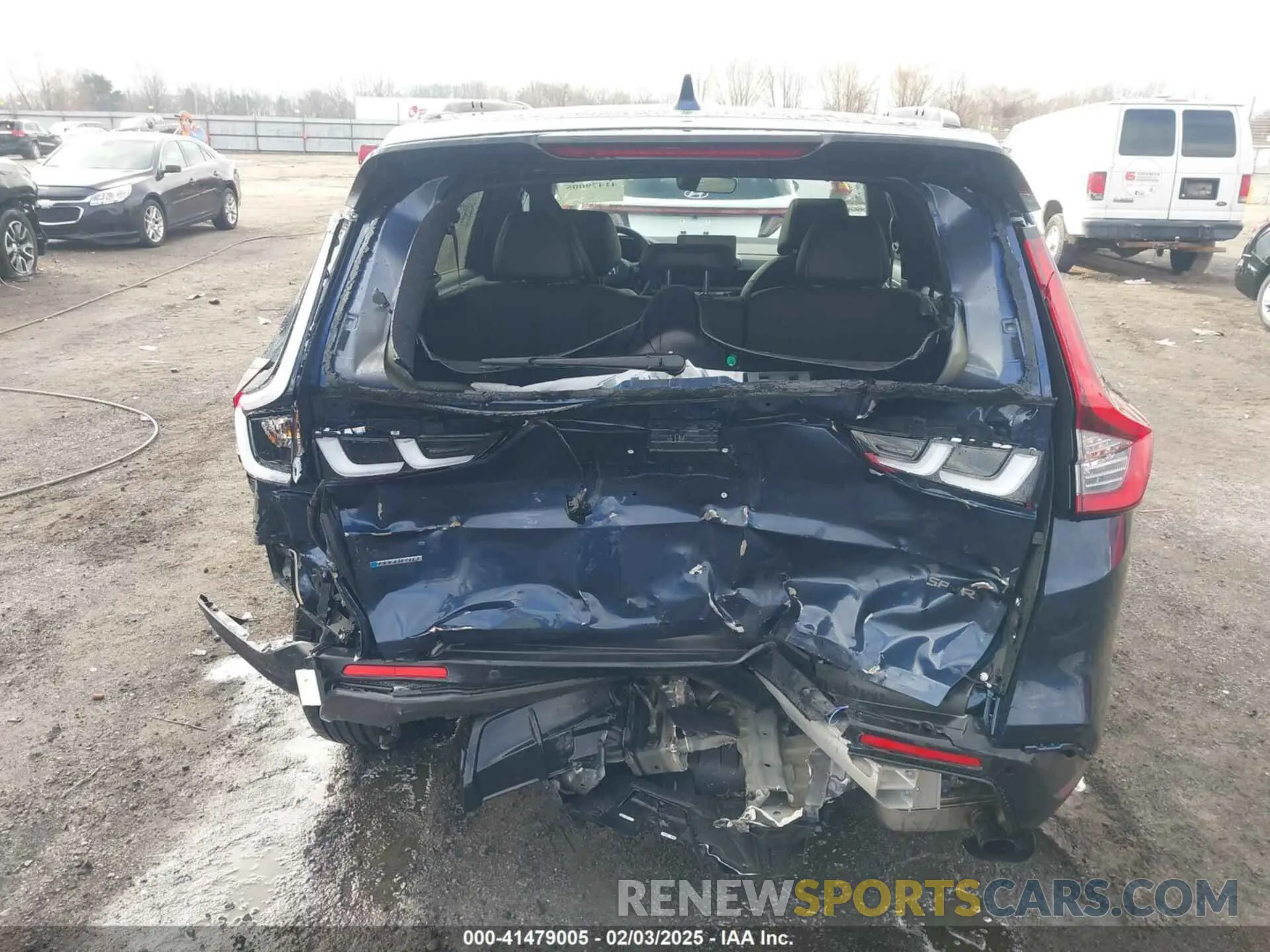 6 fotografías del automóvil dañado 7FARS5H82SE006335 HONDA CR-V 2025