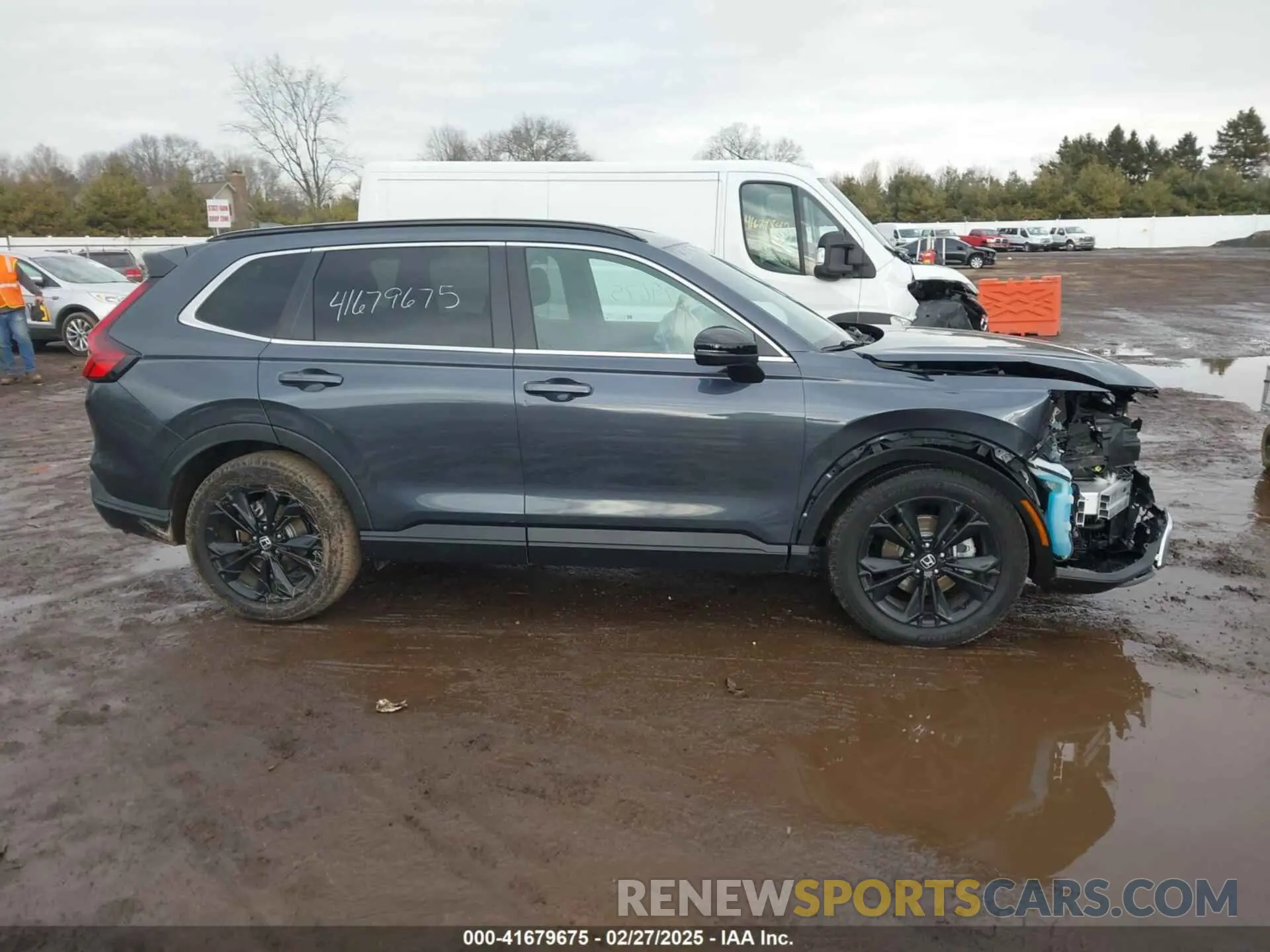 14 fotografías del automóvil dañado 7FARS6H93SE043232 HONDA CR-V 2025