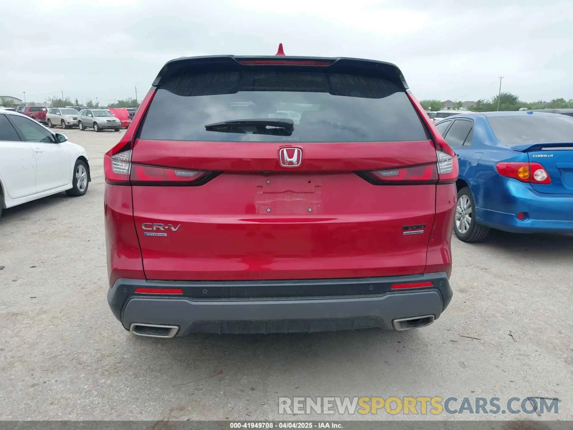 17 fotografías del automóvil dañado 7FARS6H96SE033357 HONDA CR-V 2025
