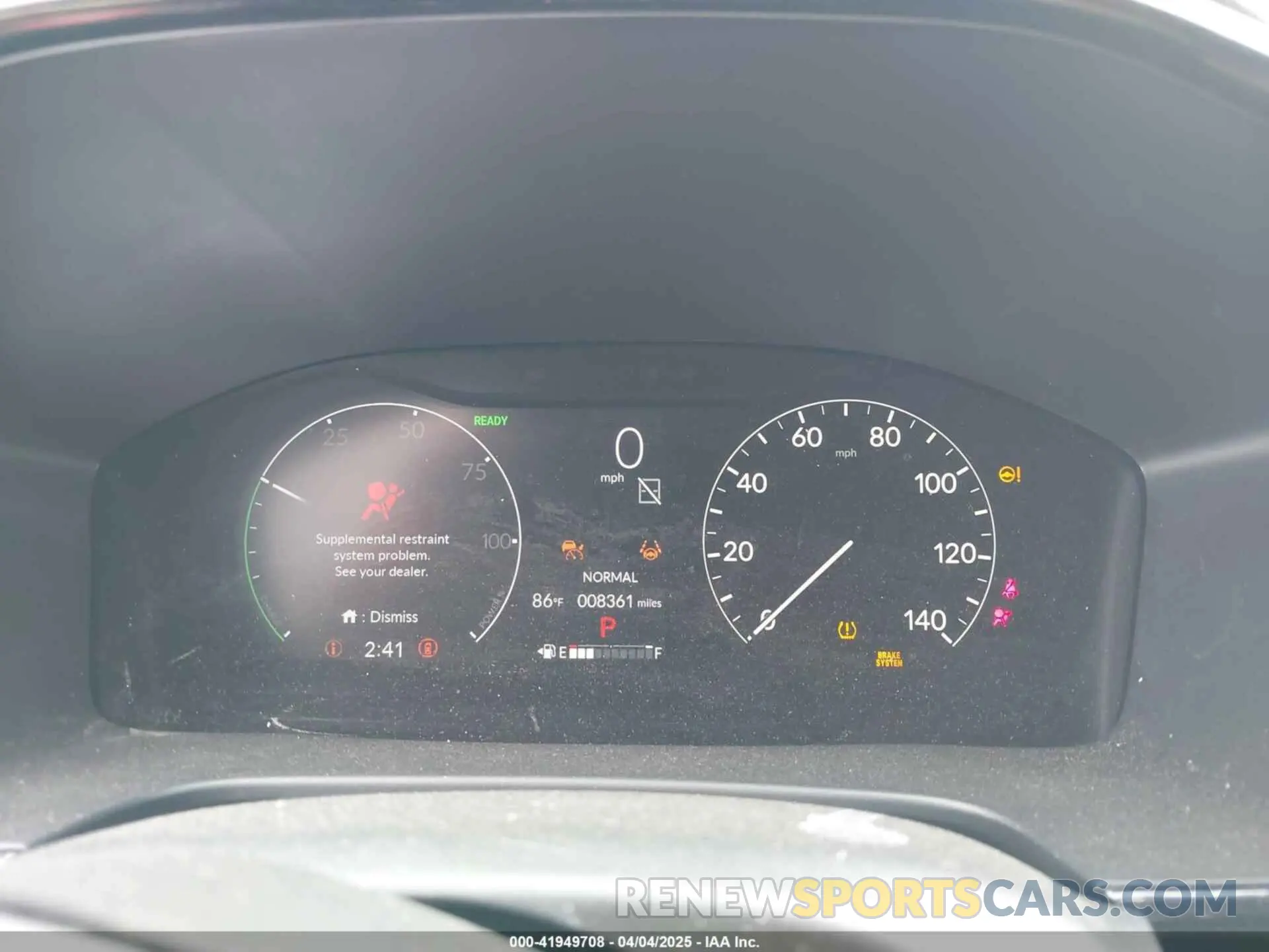 7 fotografías del automóvil dañado 7FARS6H96SE033357 HONDA CR-V 2025