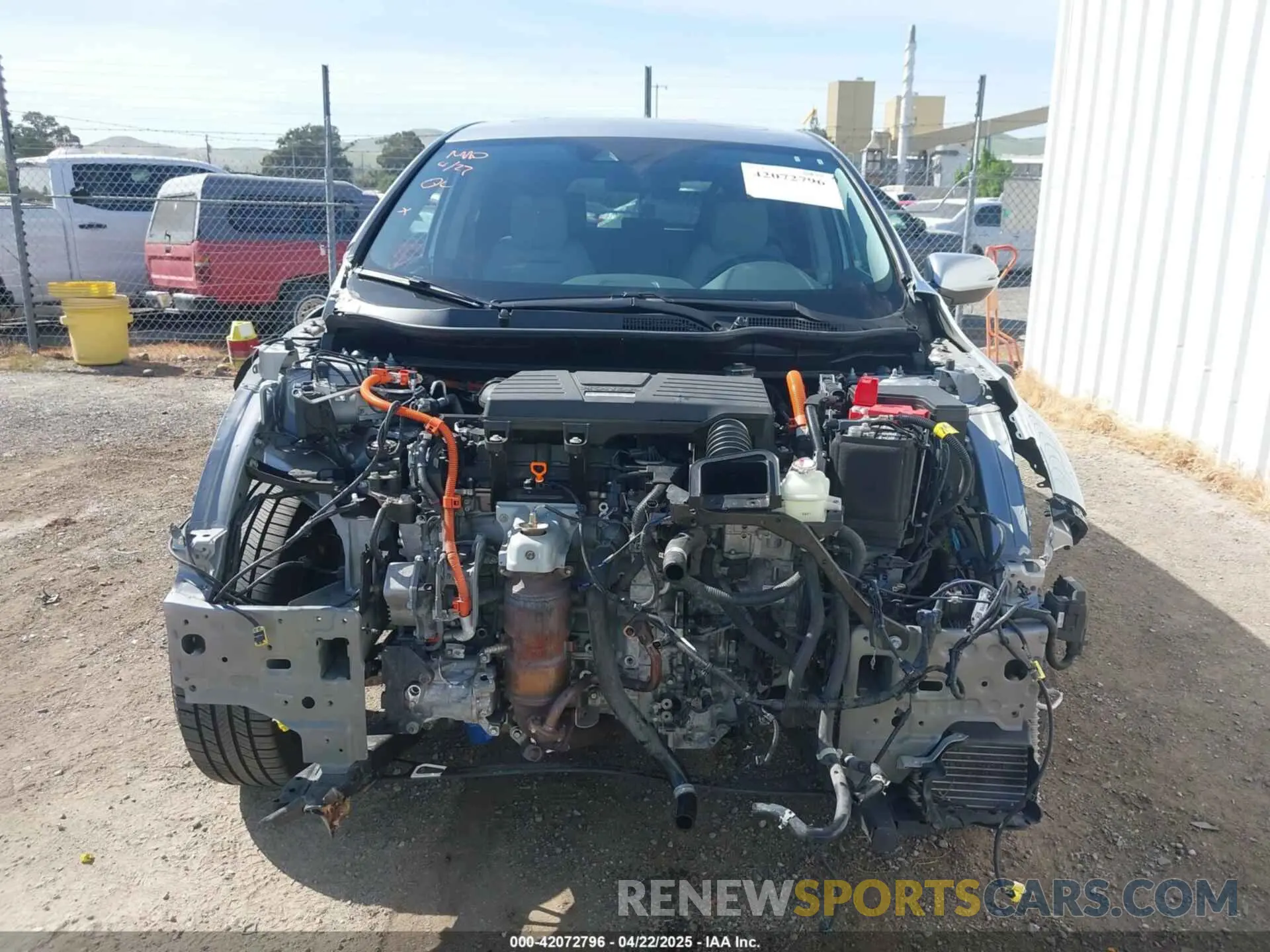 13 fotografías del automóvil dañado 7FART6H53LE004913 HONDA CR-V HYBRID 2020