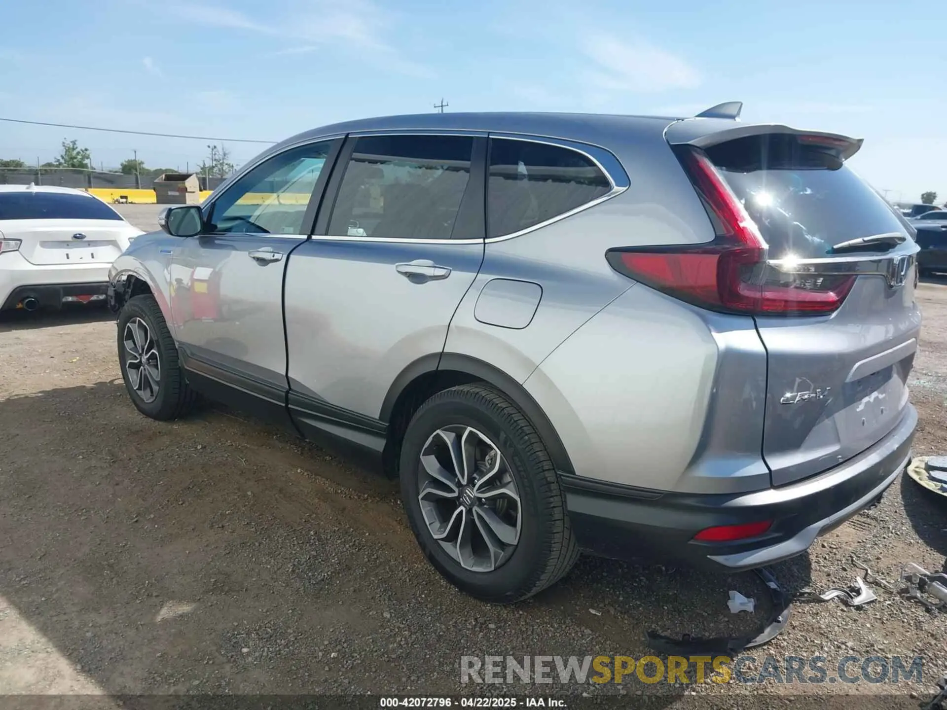 3 fotografías del automóvil dañado 7FART6H53LE004913 HONDA CR-V HYBRID 2020