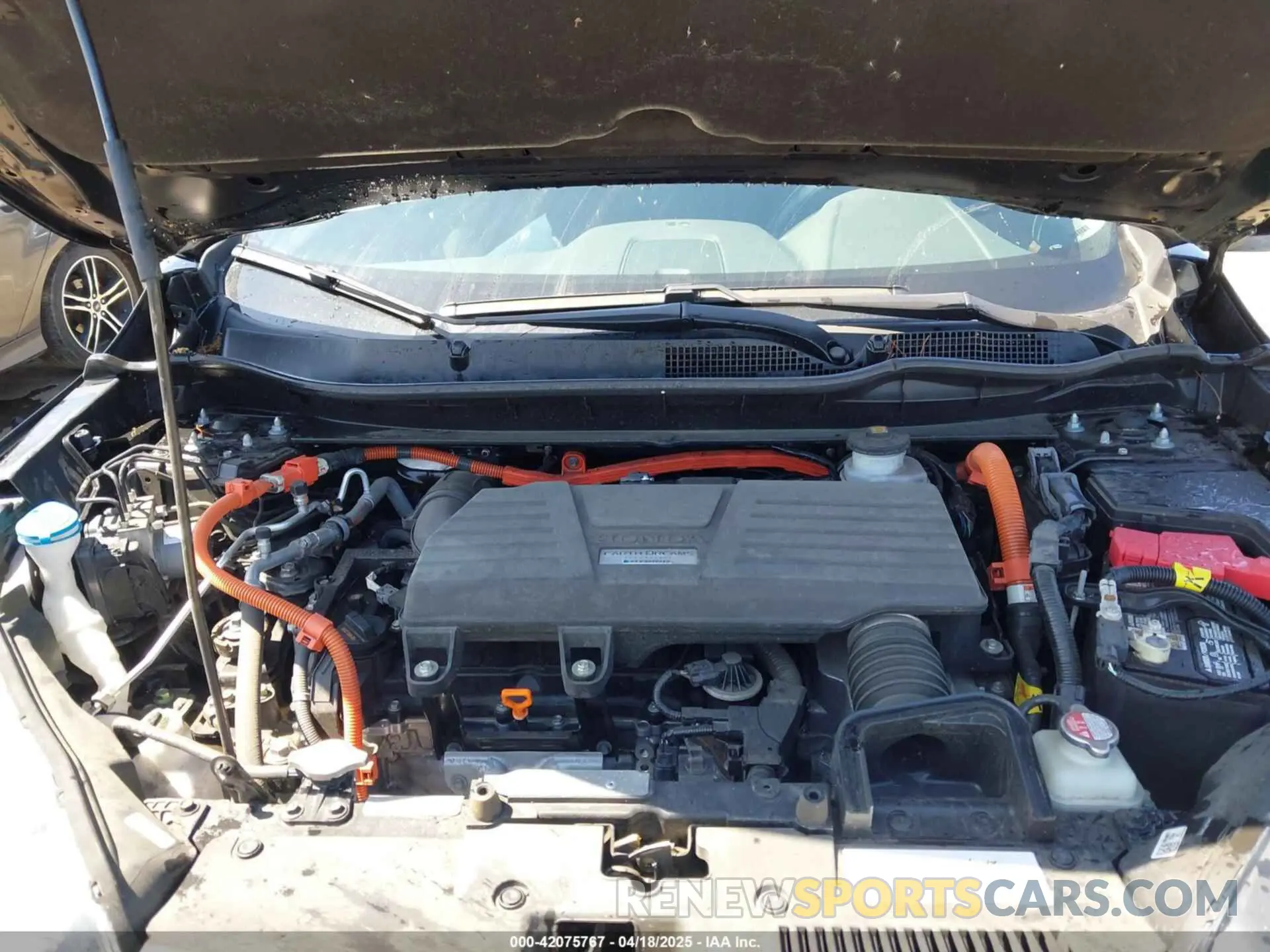 10 fotografías del automóvil dañado 7FART6H53LE019895 HONDA CR-V HYBRID 2020